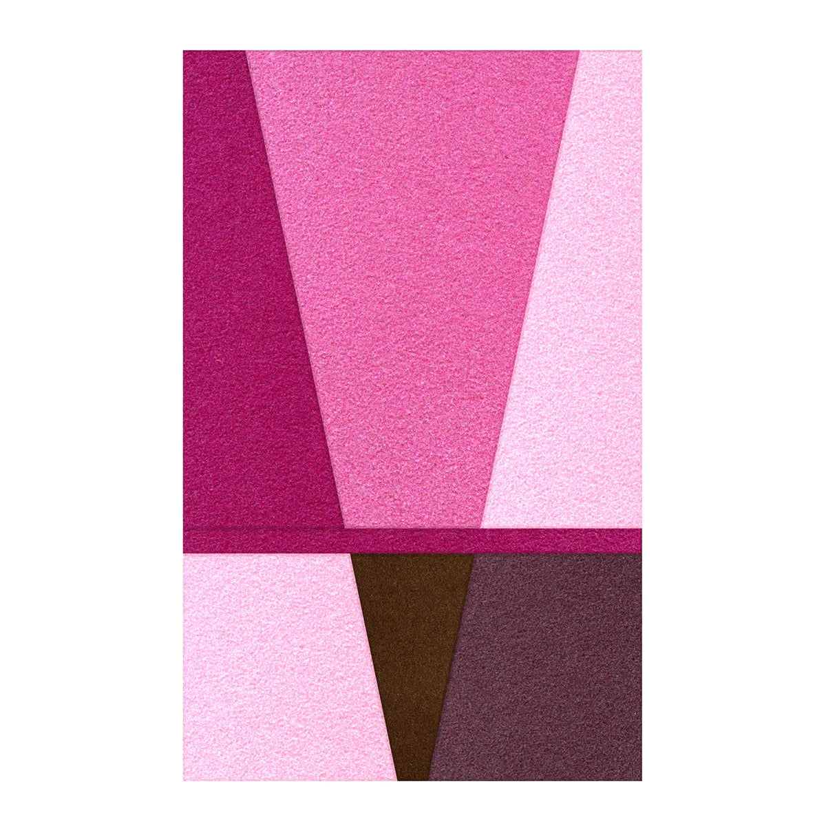 Acoustic Wall Art Panels SAIL 4 macaroon swatch on white background Decormania UK