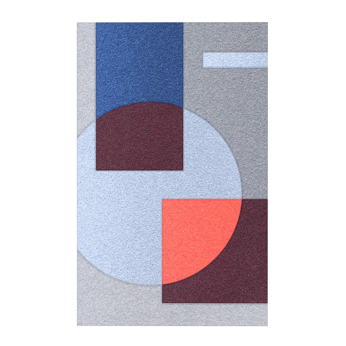 Acoustic Wall Art Panels SHAPES 1 venezia swatch on white background Decormania UK