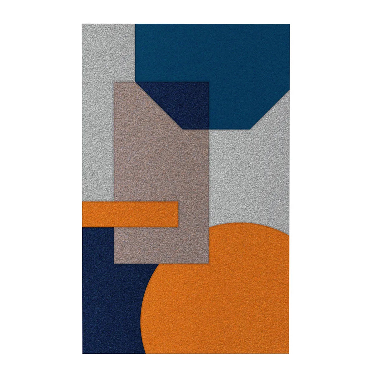 Acoustic Wall Art Panels SHAPES 2 Decormania UK beetle swatch on white background