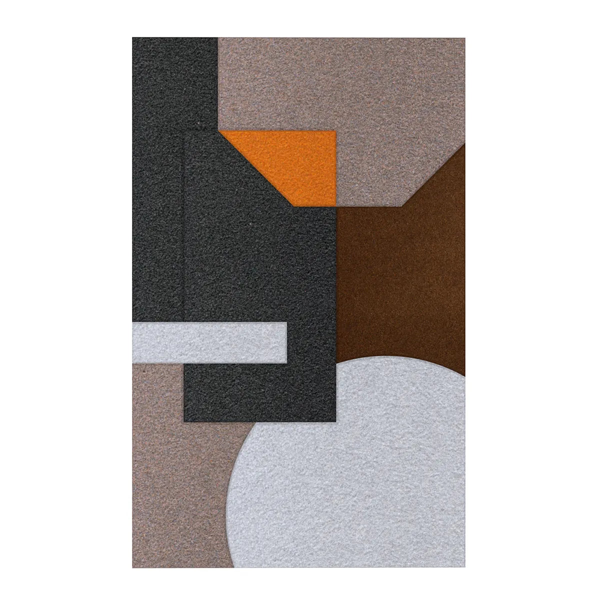 Acoustic Wall Art Panels SHAPES 2 Decormania UK ore swatch on white background