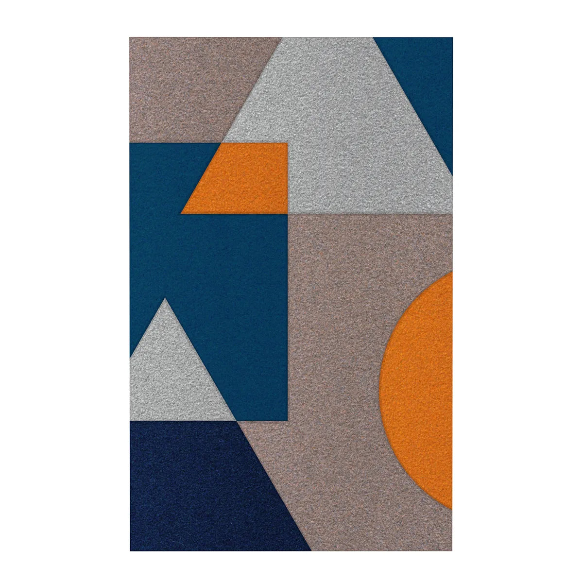 Acoustic Wall Art Panels SHAPES 3 beetle swatch on white background Decormania UK