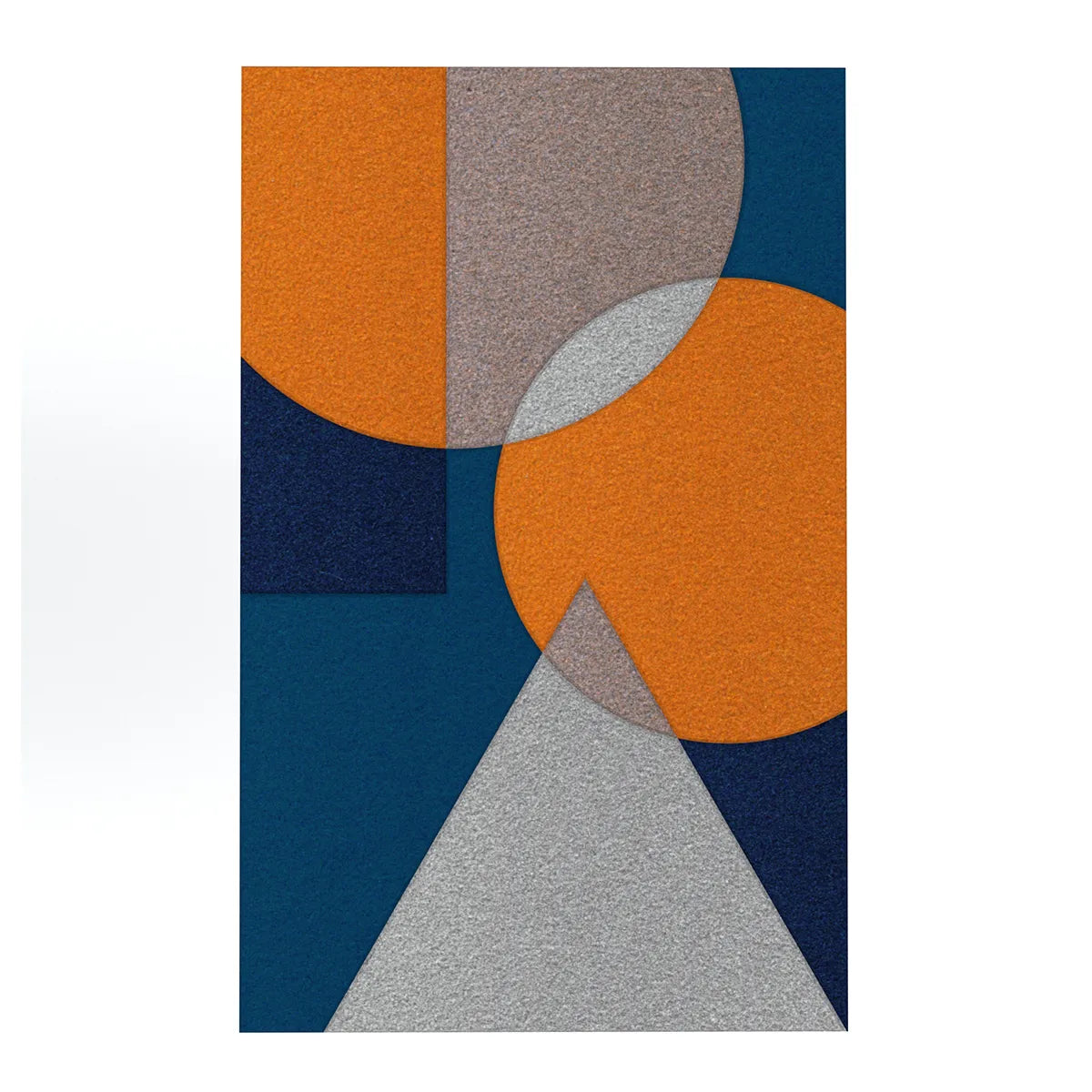 Acoustic Wall Art Panels SHAPES 4 beetle on white background Decormnia UK