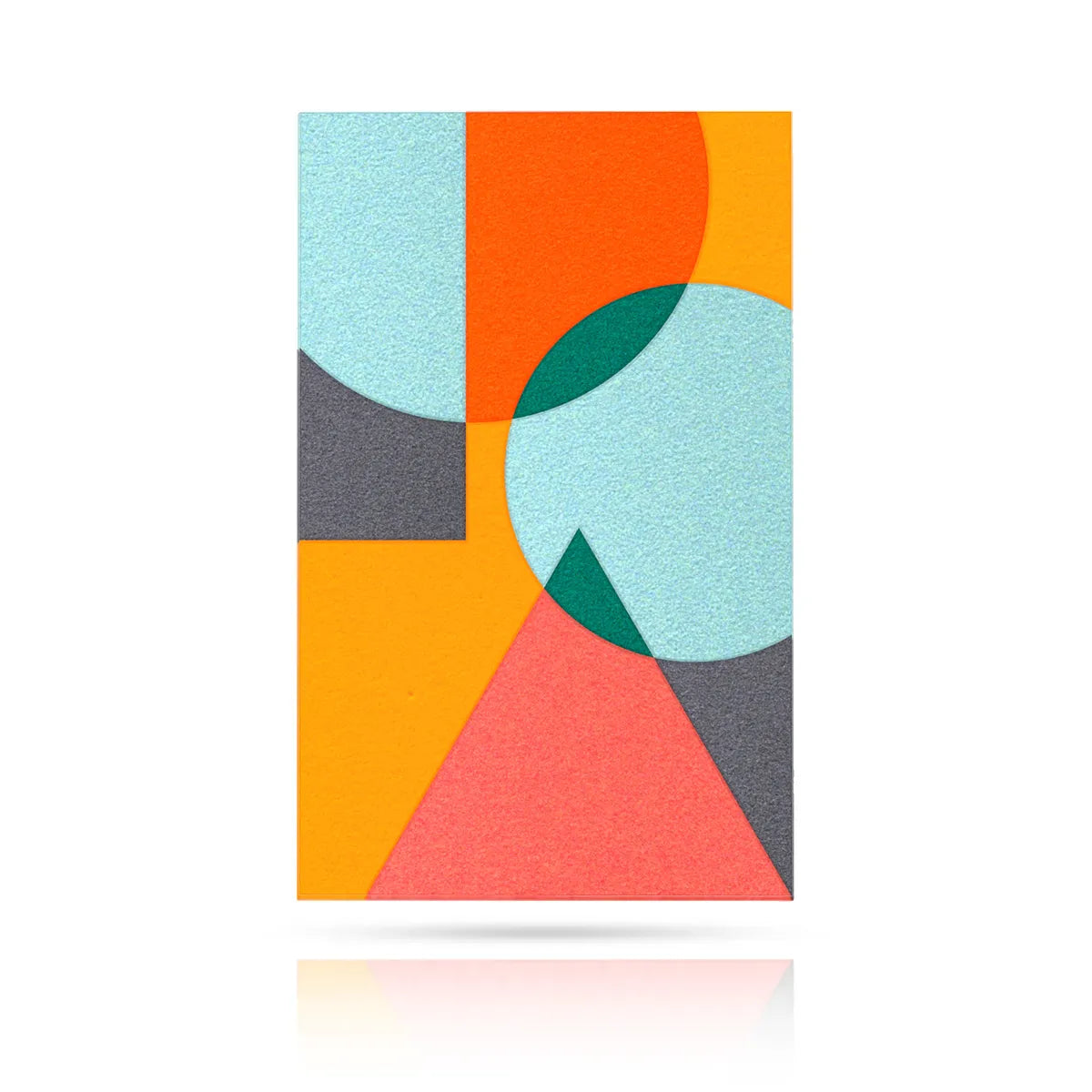 Acoustic Wall Art Panels SHAPES 4 energy swatch Decormnia UK