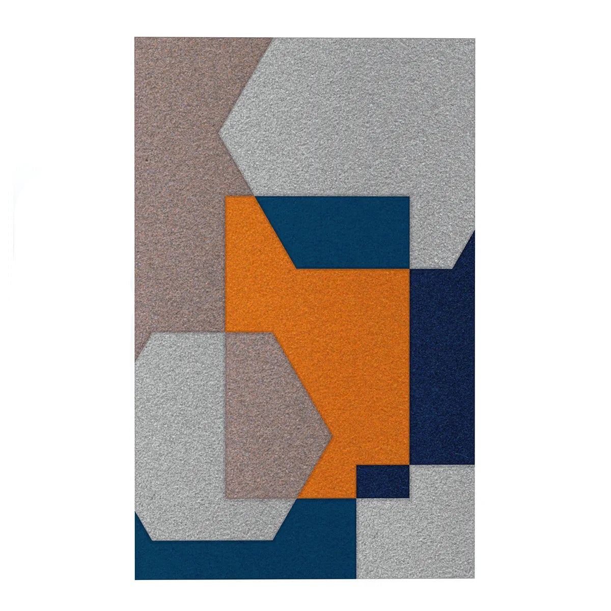 Acoustic Wall Art Panels SHAPES 5 beetle swatch on white background Decormania UK