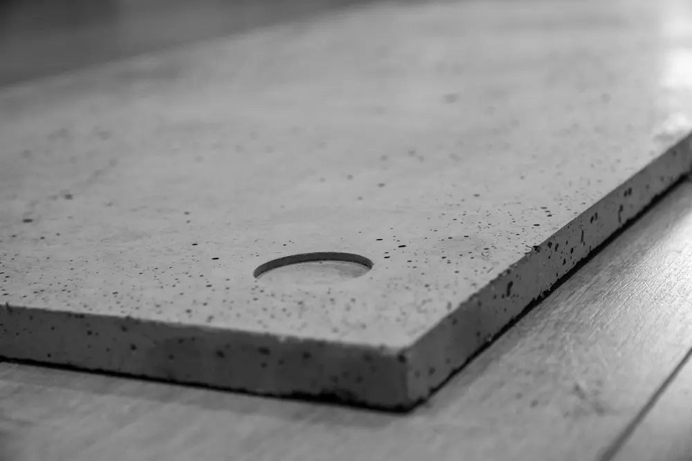 Close-up view of Architectural Concrete Wall Panels | DecorMania UK