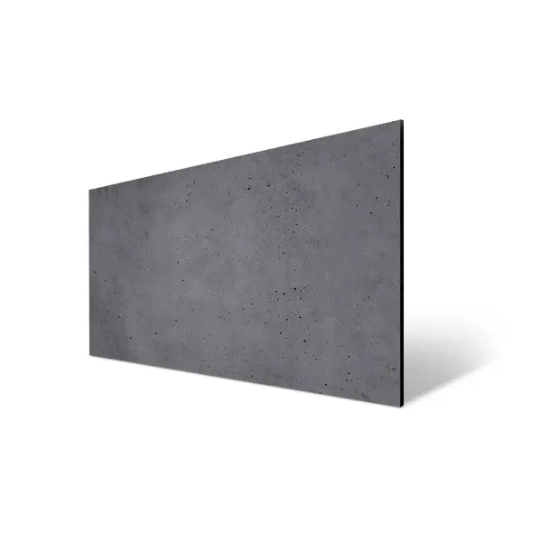 Close-up view of single panel of Architectural concrete wall panels Interior - ANTHRACITE | DecorMania UK