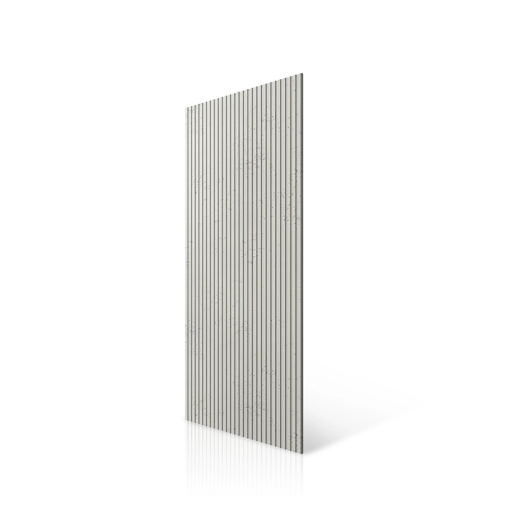 3D Concrete Wall Panels GROOVE colour swatch on white background DecorMania UK