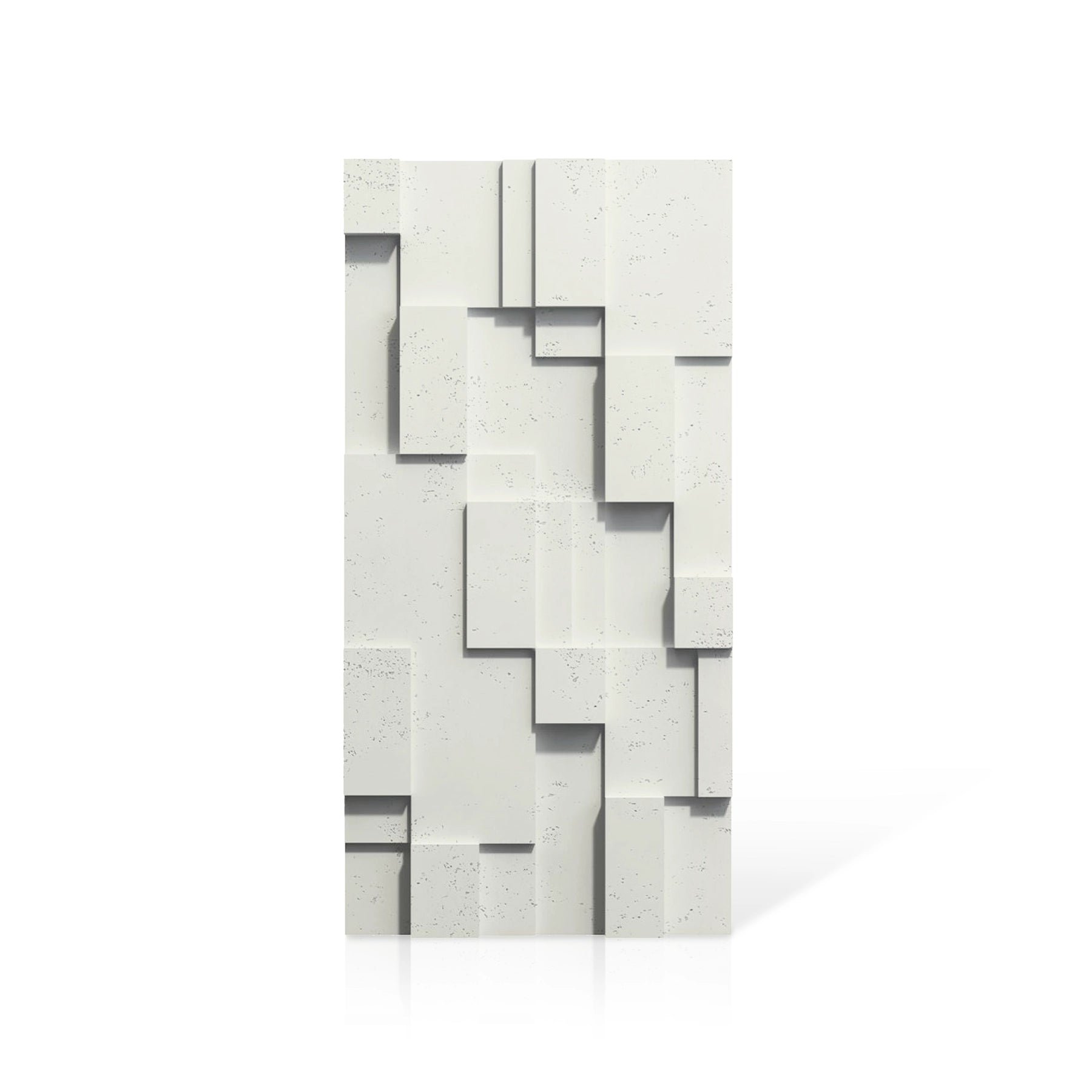 3D Concrete Wall Panels STAIRS colour swatch on white background DecorMania UK