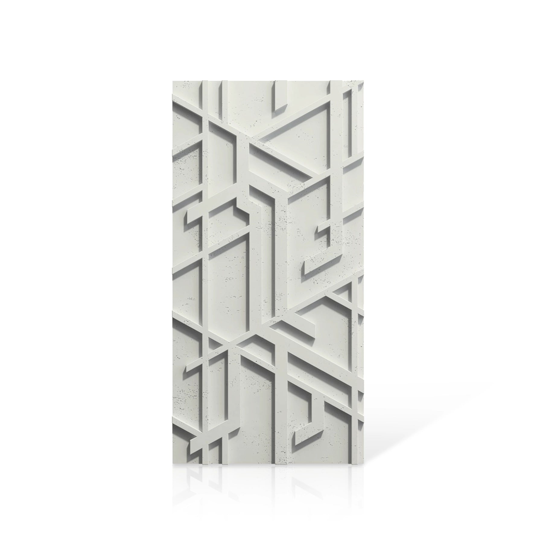 3D Concrete Wall Panels STELLAR colour swatch on white background DecorMania UK