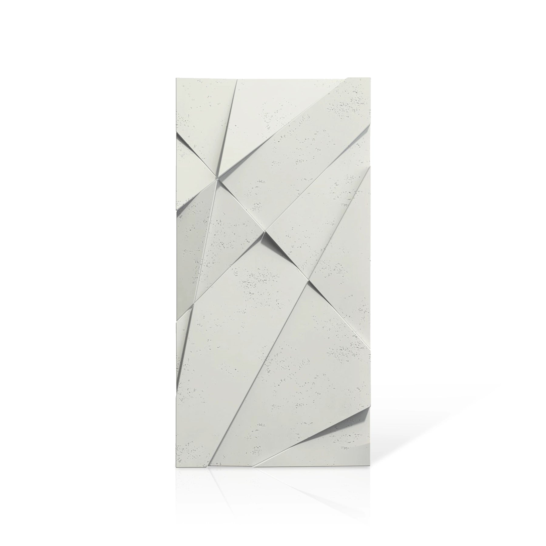 3D Concrete Wall Panels CRYSTAL colour swatch on white background DecorMania UK