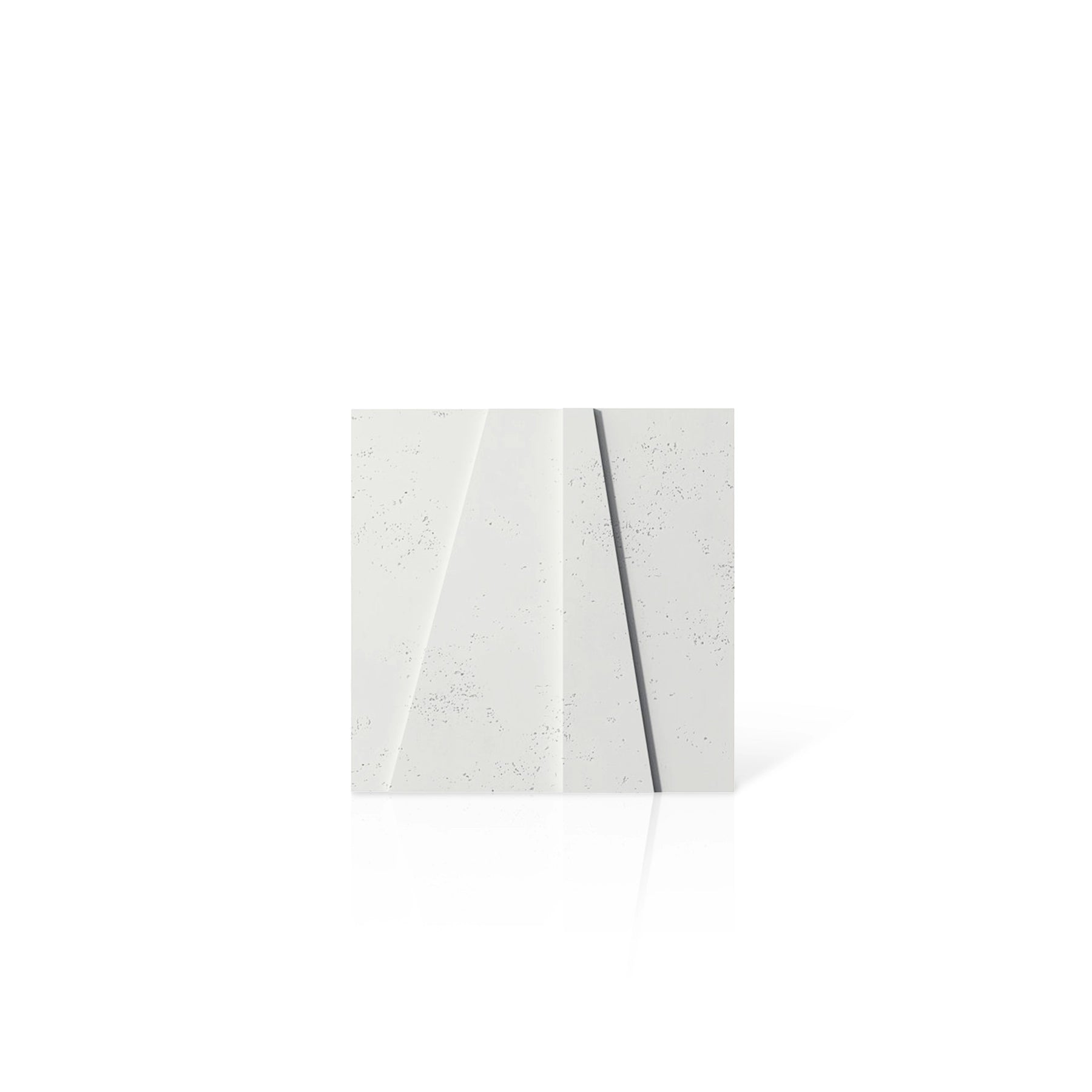 3D Concrete Wall Panels BOOKCASE colour swatch on white background DecorMania UK