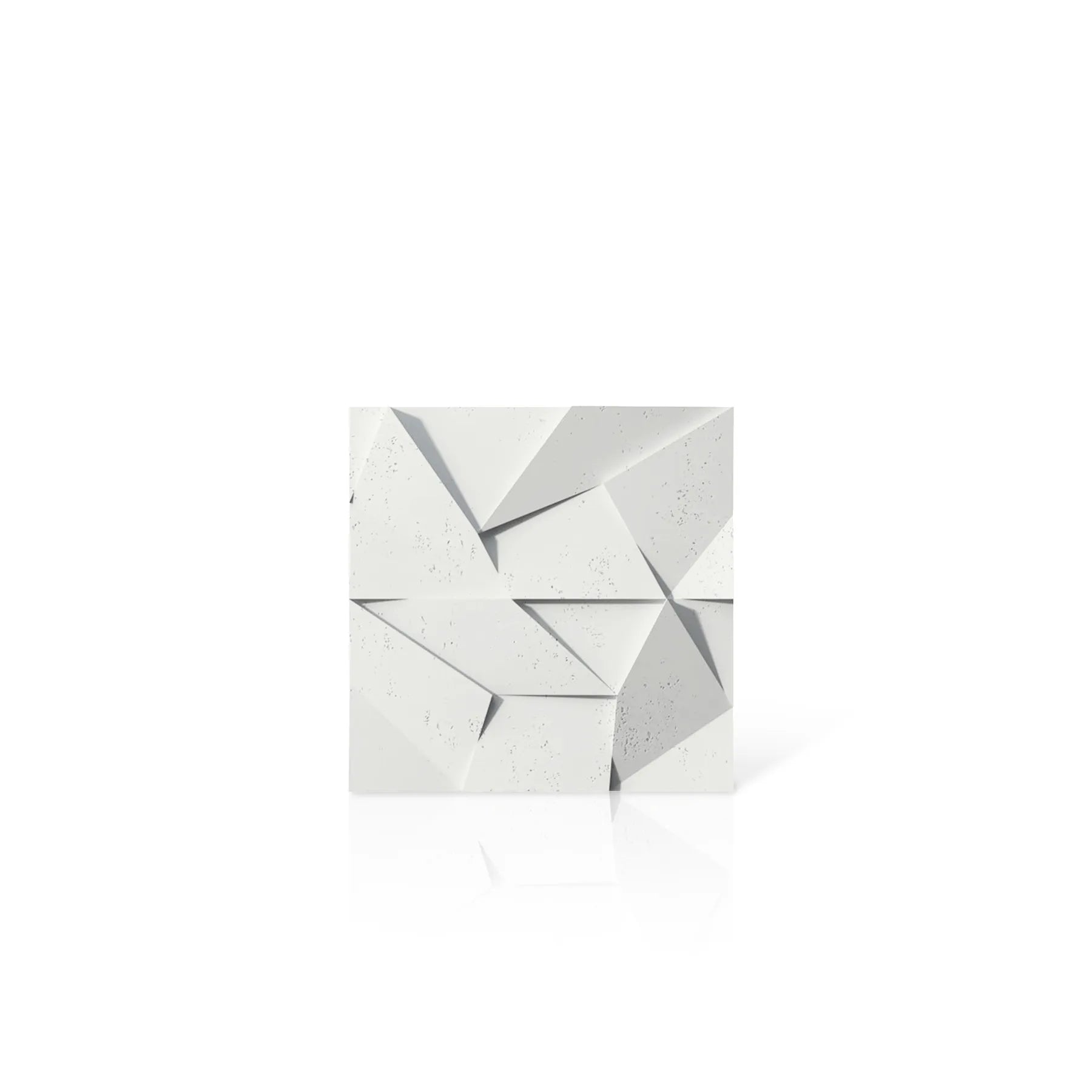 3D Concrete Wall Panels MULTICRYSTAL colour swatch on white background DecorMania UK