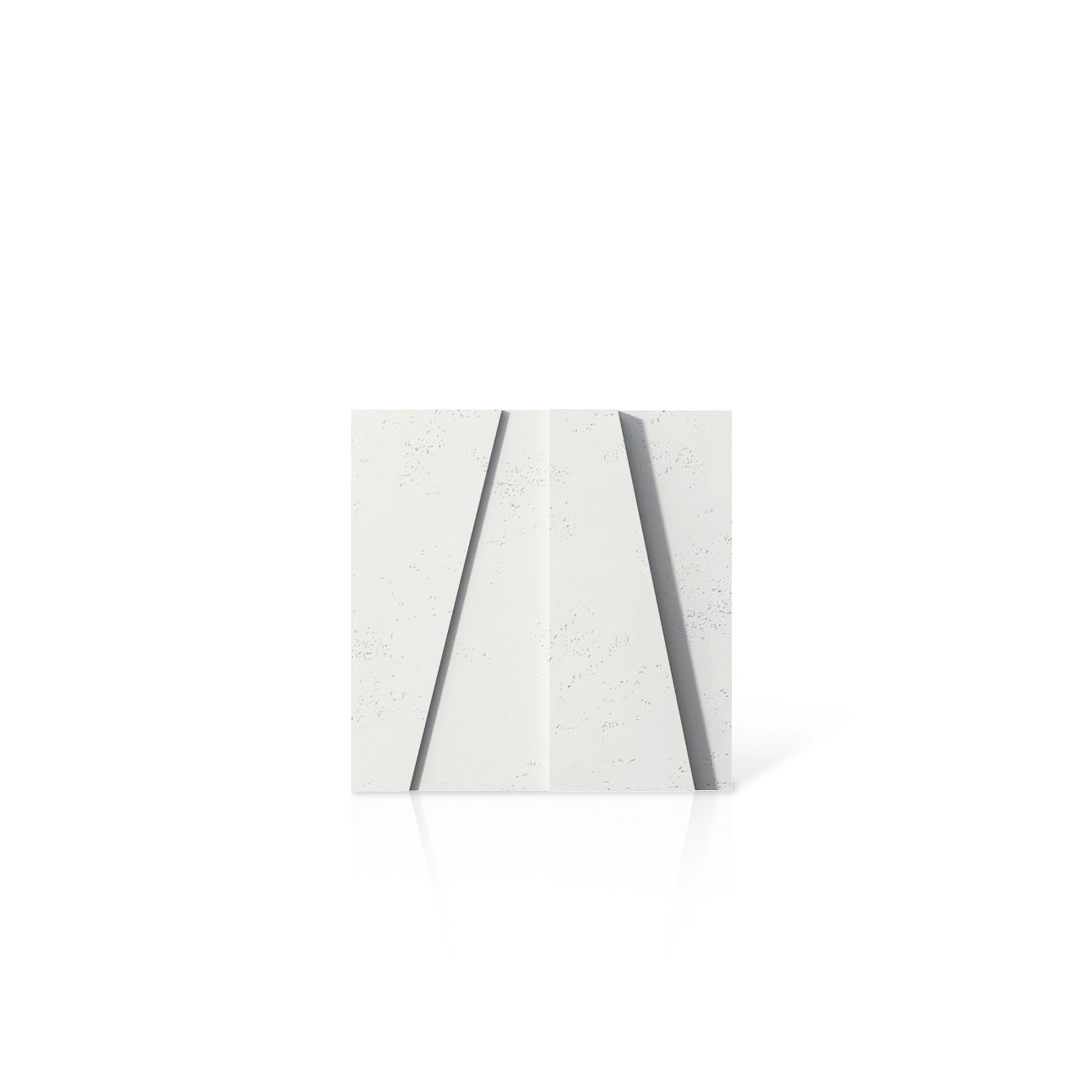 3D Concrete Wall Panels BOOKCASE colour swatch on white background DecorMania UK