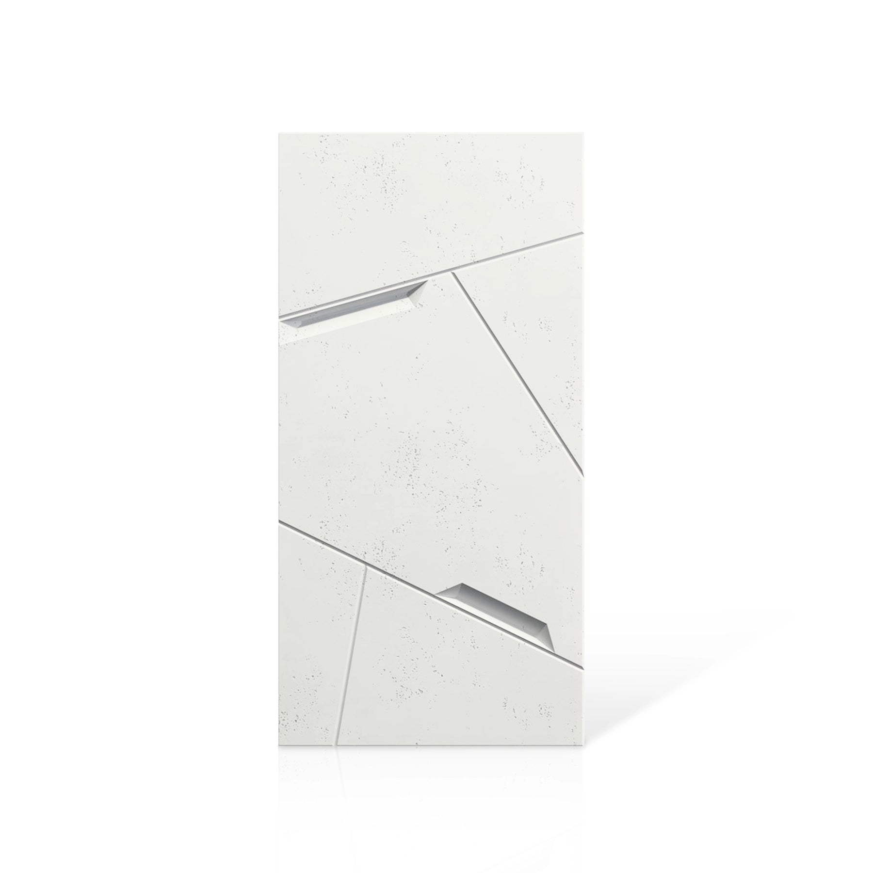 3D Concrete Wall Panels STOWAWAY colour swatch on white background DecorMania UK