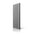 3D Concrete Wall Panels GROOVER S colour B1 on white background DecorMania UK