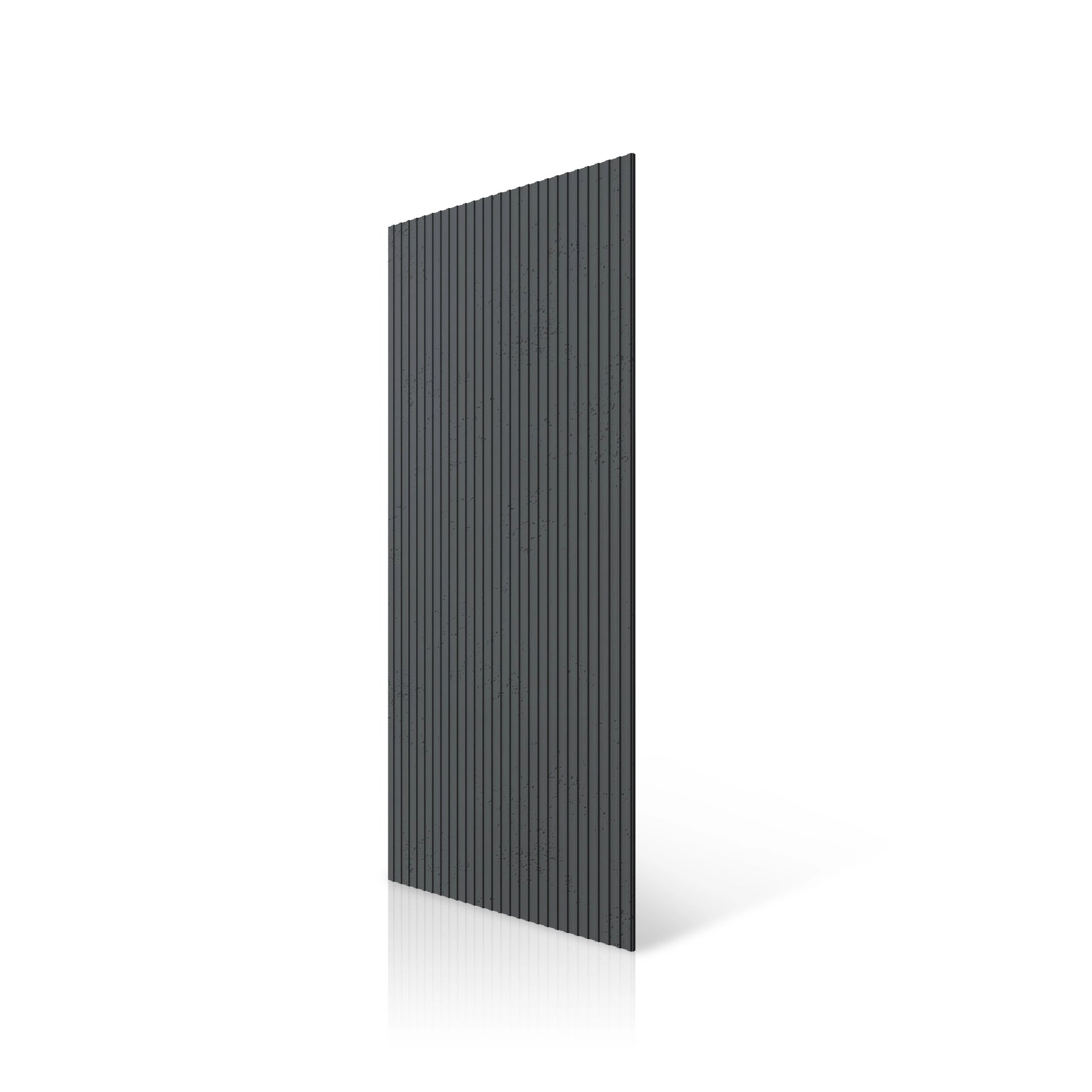 3D Concrete Wall Panels GROOVE colour swatch on white background DecorMania UK