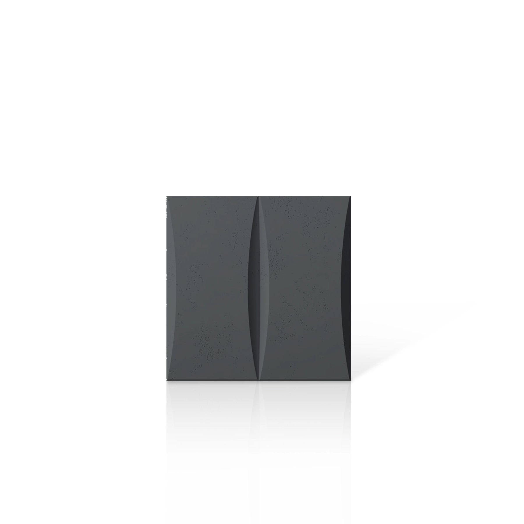 3D Concrete Wall Panels BLOCK colour swatch on white background DecorMania UK