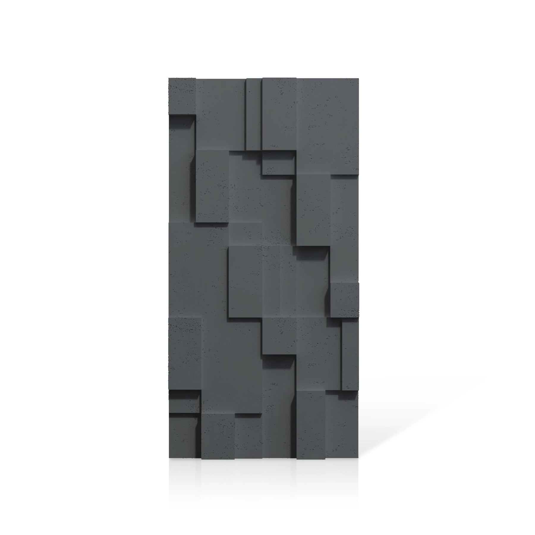 3D Concrete Wall Panels STAIRS colour swatch on white background DecorMania UK