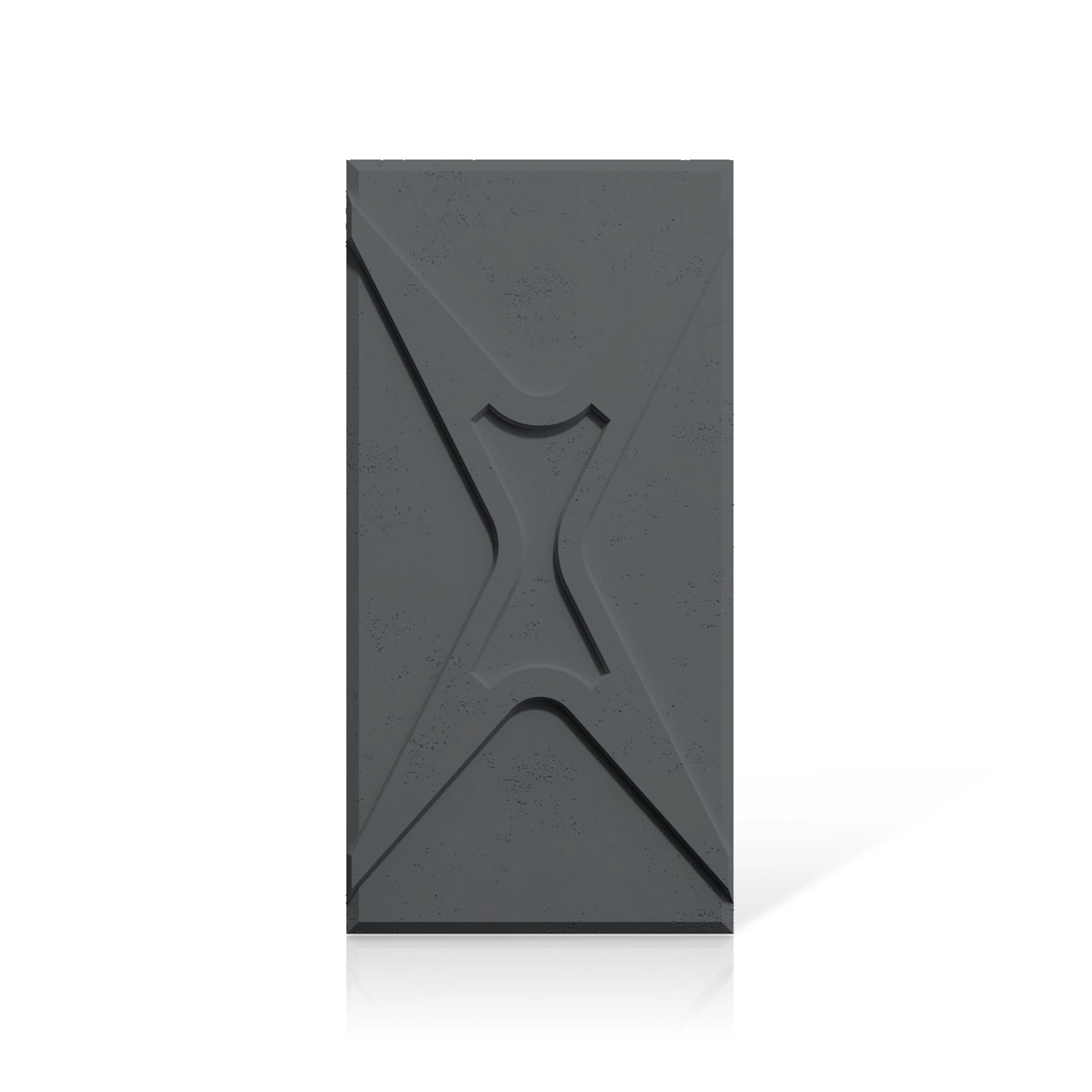 3D Concrete Wall Panels STARS colour swatch on white background DecorMania UK