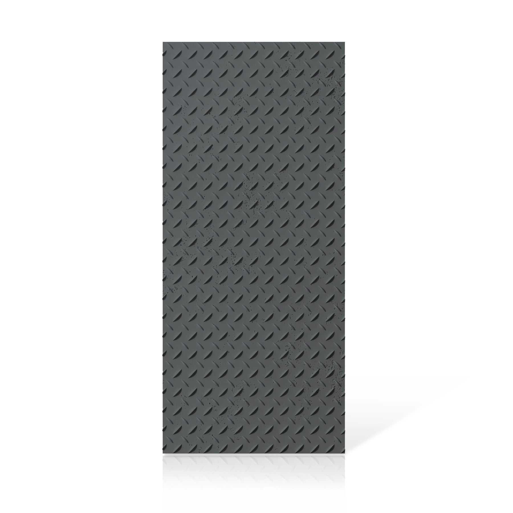 3D Concrete Wall Panels STEEL SHEET colour swatch on white background DecorMania UK