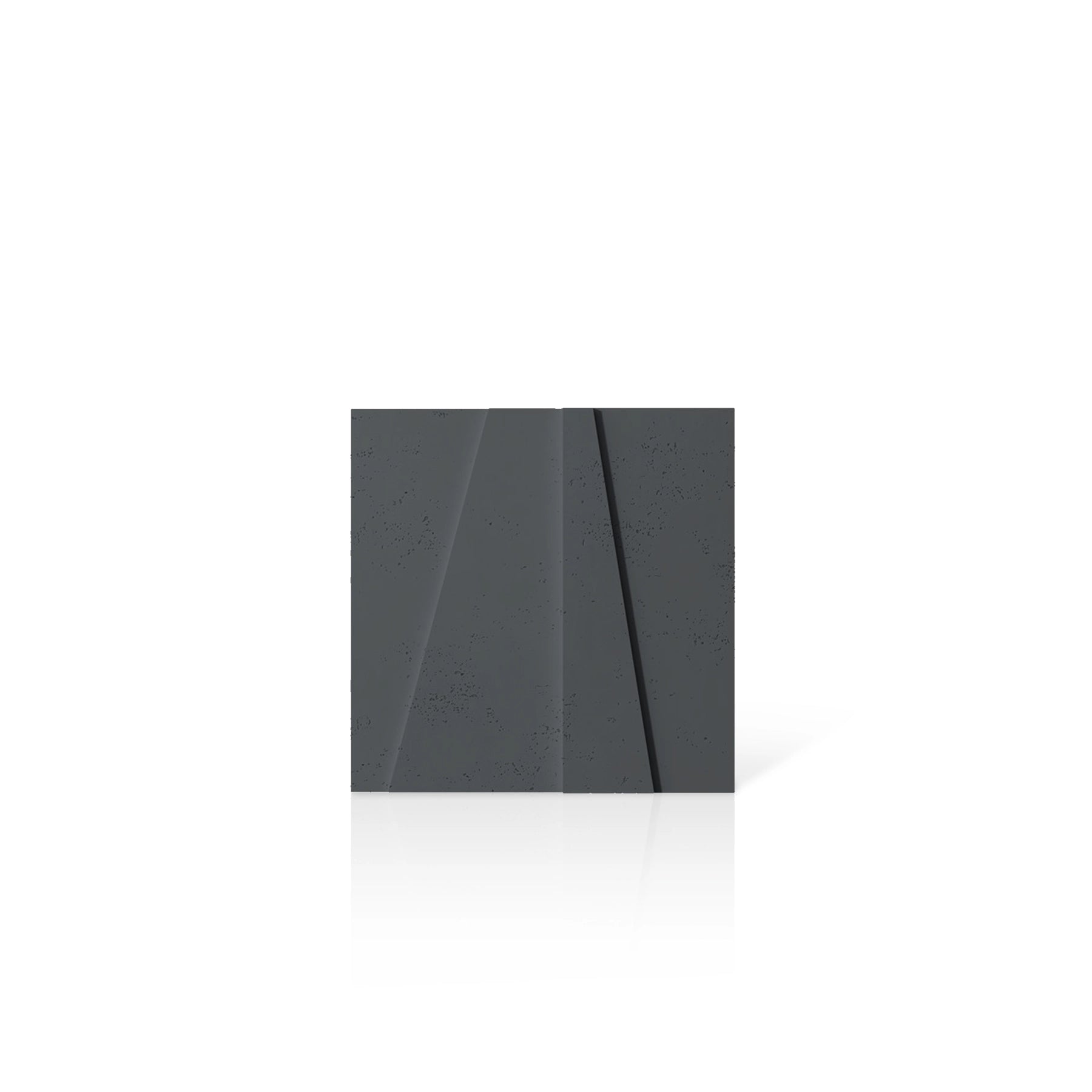 3D Concrete Wall Panels BOOKCASE colour swatch on white background DecorMania UK