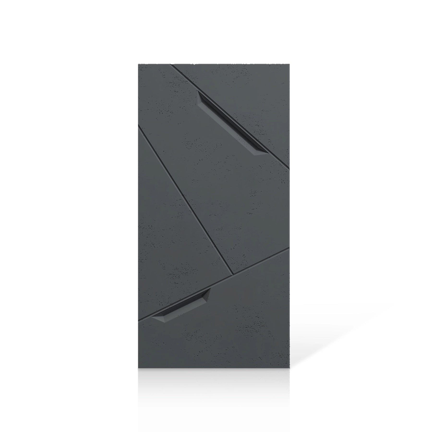 3D Concrete Wall Panels STOWAWAY colour swatch on white background DecorMania UK