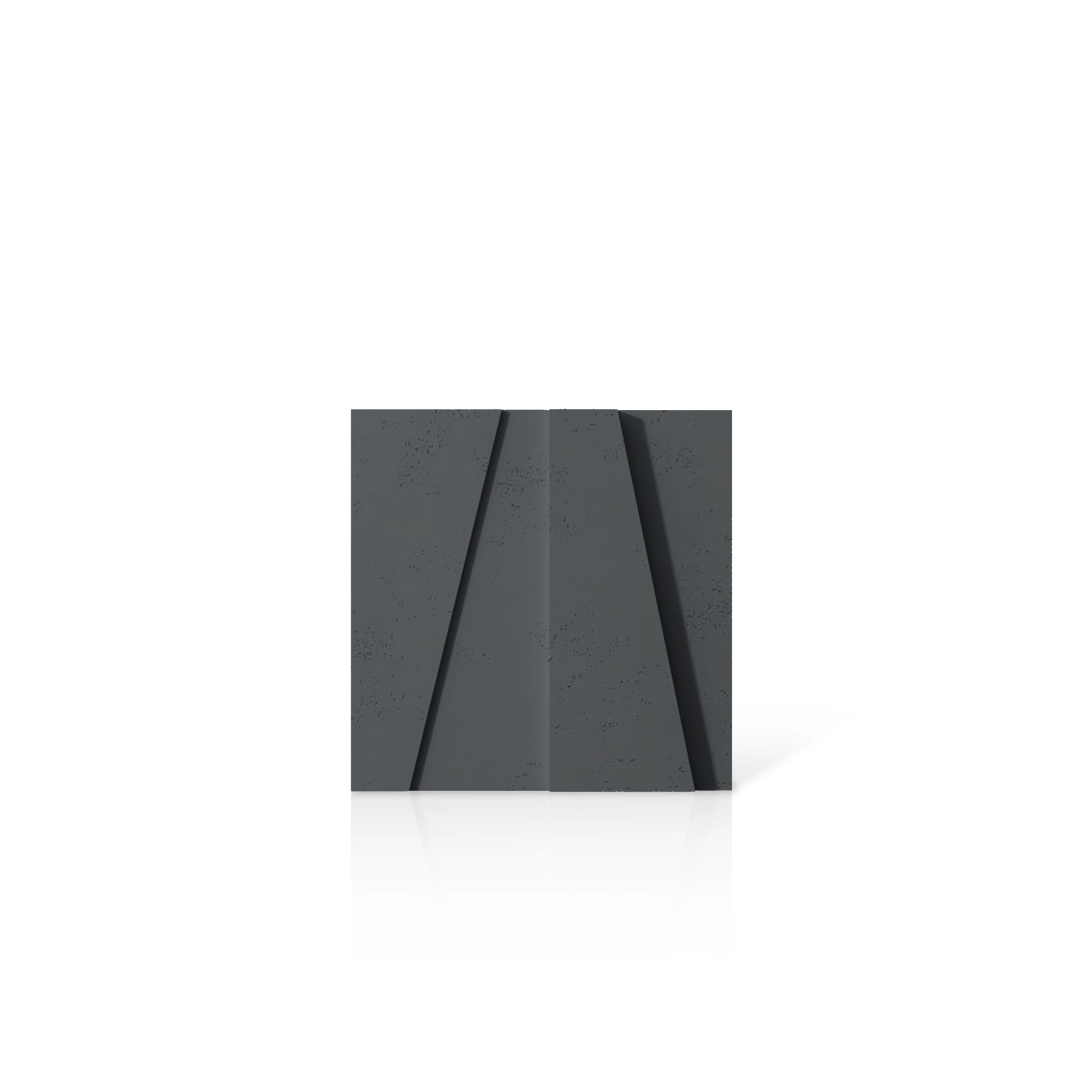 3D Concrete Wall Panels BOOKCASE colour swatch on white background DecorMania UK