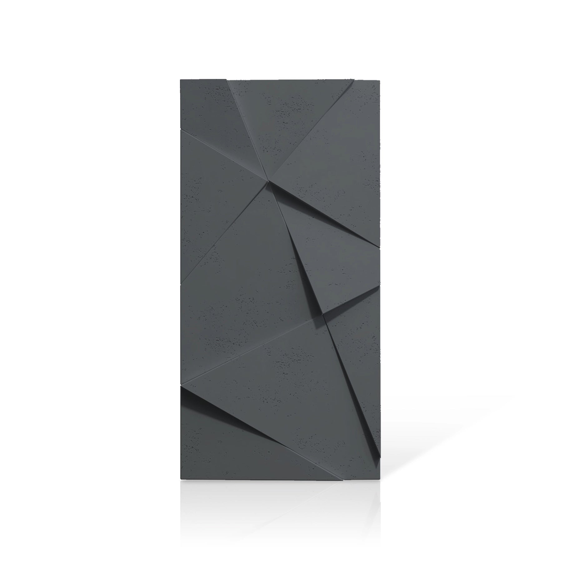 3D Concrete Wall Panels CRYSTAL colour swatch on white background DecorMania UK