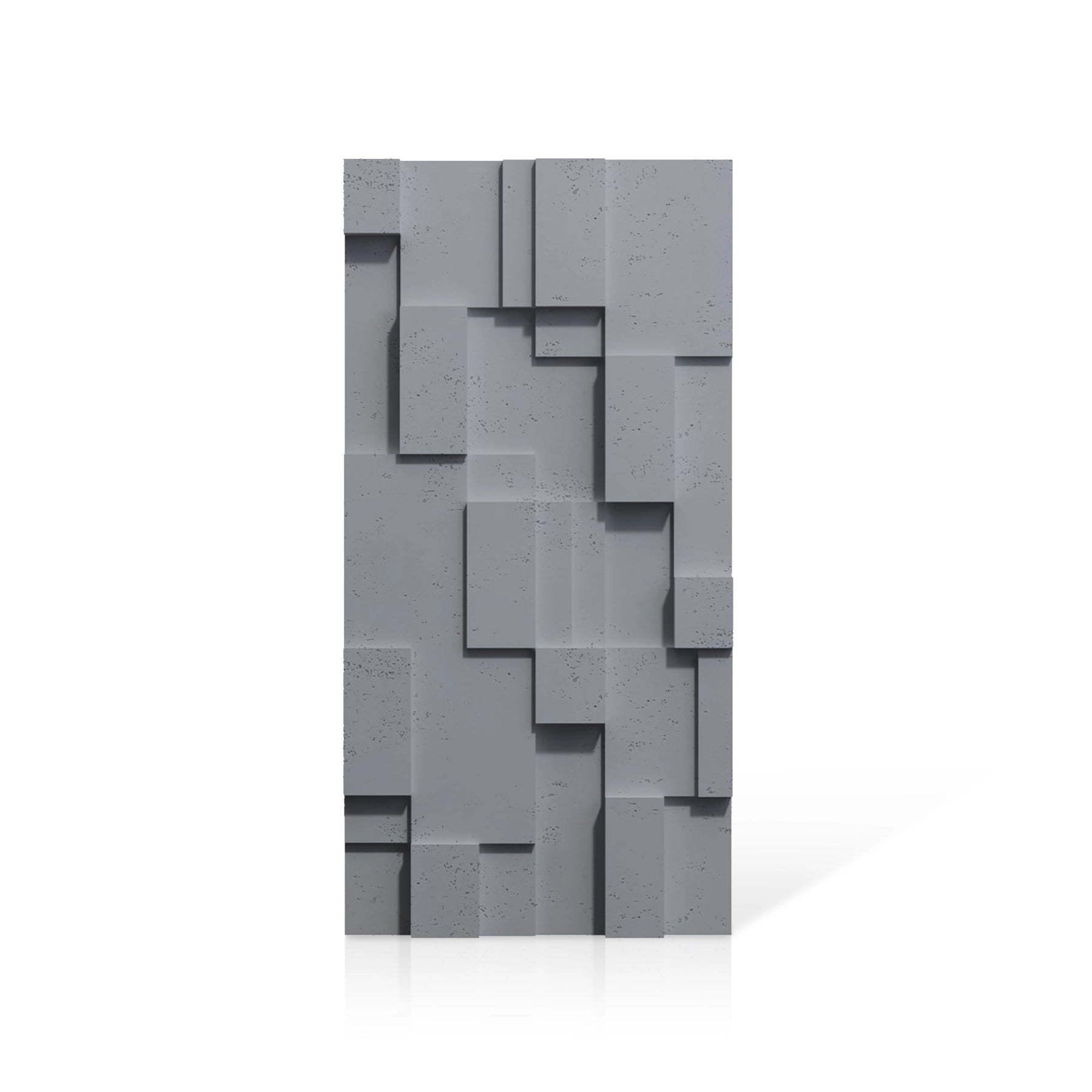 3D Concrete Wall Panels STAIRS colour swatch on white background DecorMania UK