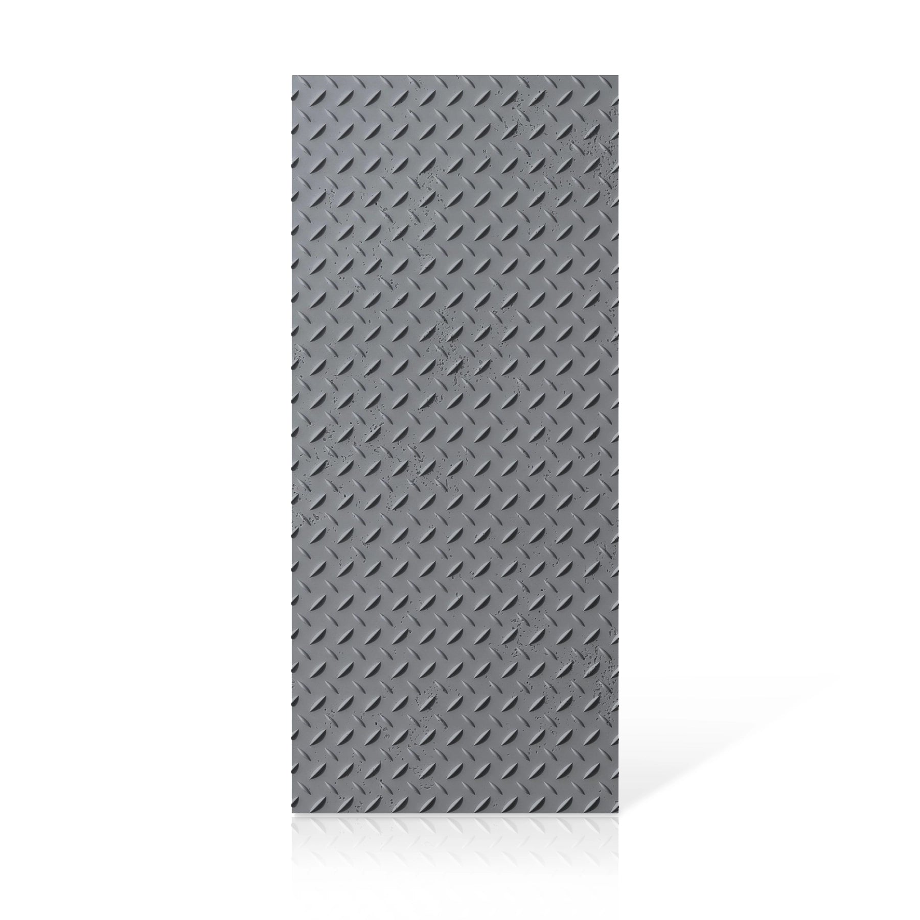 3D Concrete Wall Panels STEEL SHEET colour swatch on white background DecorMania UK