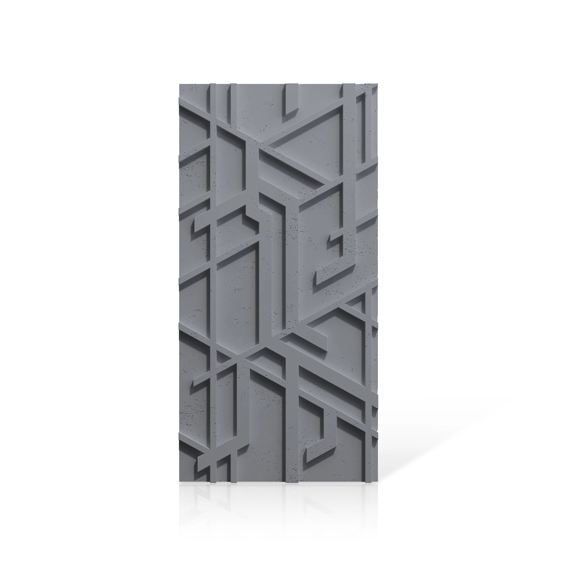 3D Concrete Wall Panels STELLAR colour swatch on white background DecorMania UK