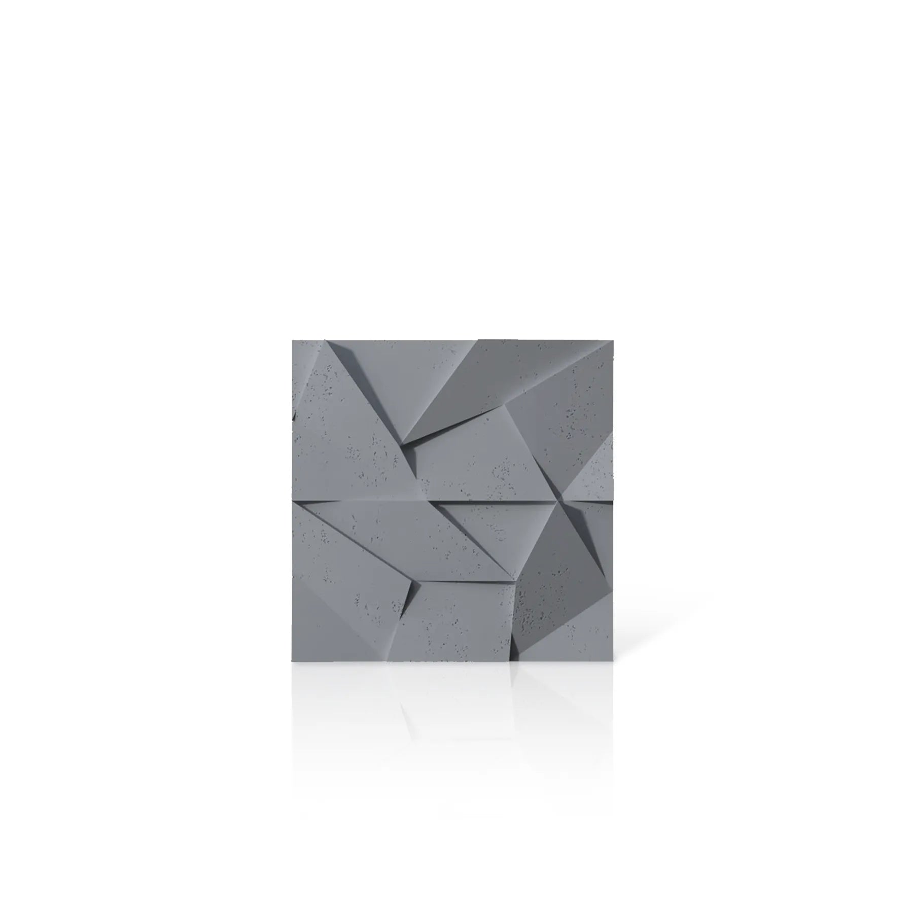 3D Concrete Wall Panels MULTICRYSTAL colour swatch on white background DecorMania UK