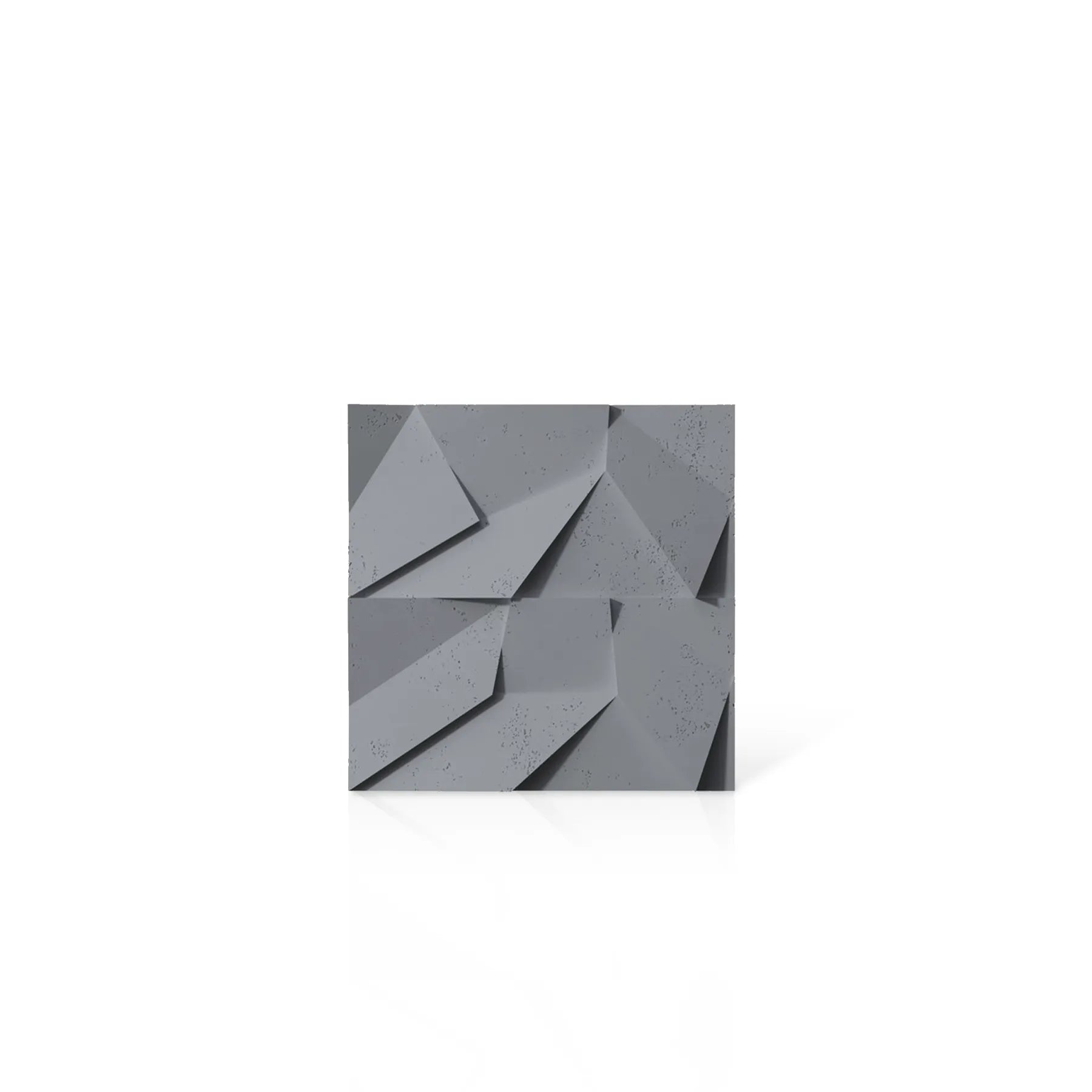 3D Concrete Wall Panels MULTICRYSTAL colour swatch on white background DecorMania UK