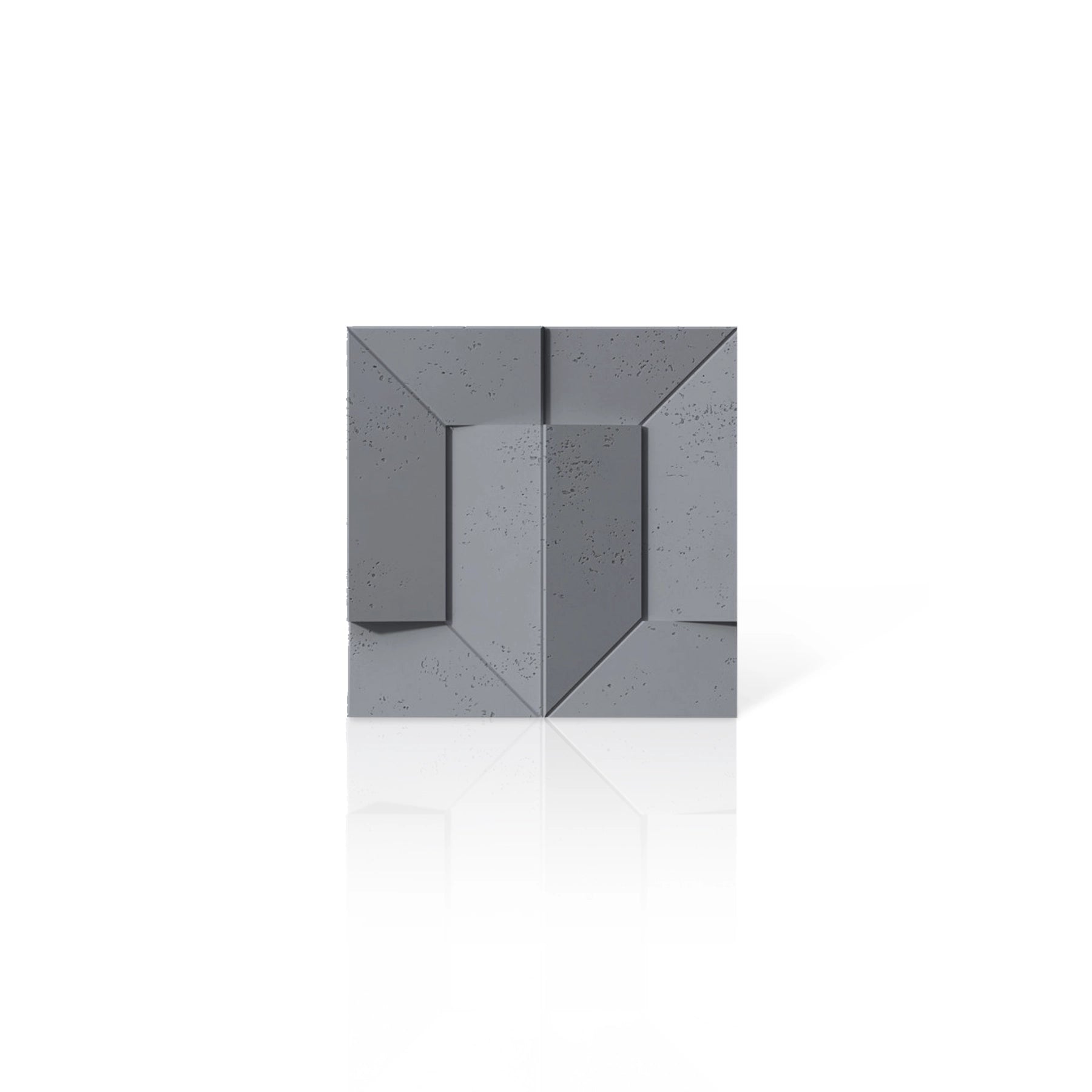 3D Concrete Wall Panels TRANSFORMER colour swatch on white background DecorMania UK