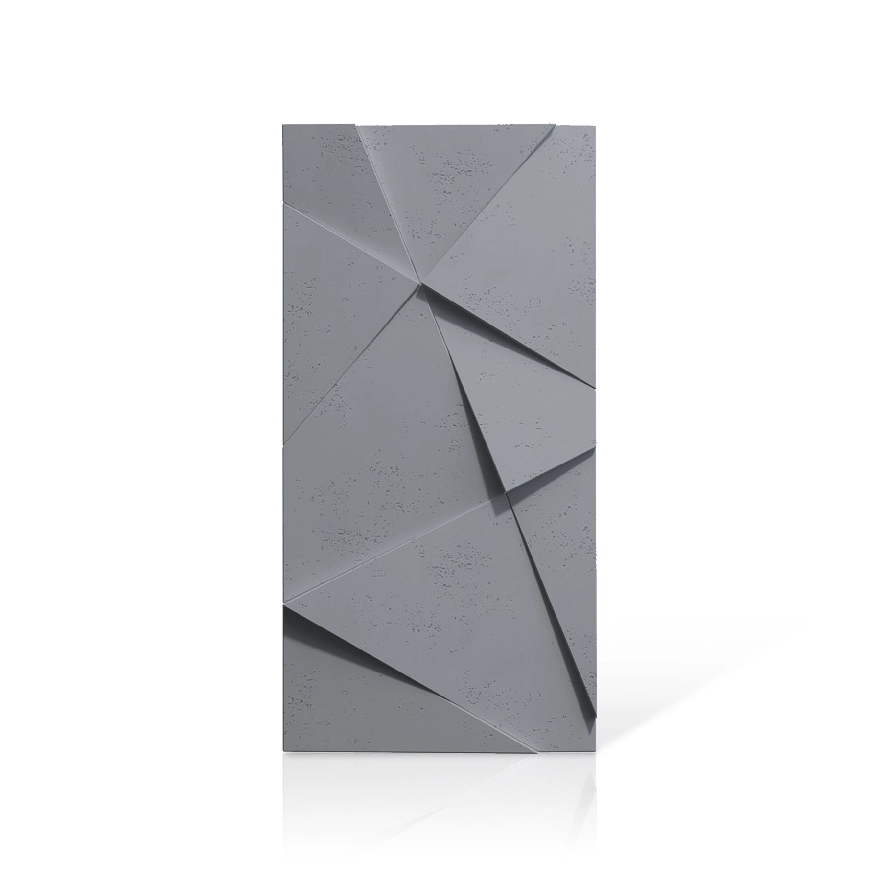 3D Concrete Wall Panels CRYSTAL colour swatch on white background DecorMania UK