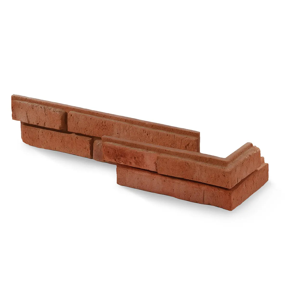 Brick Slips BRONX RED Concrete Interior & Exterior - Box on white background Decormania UK