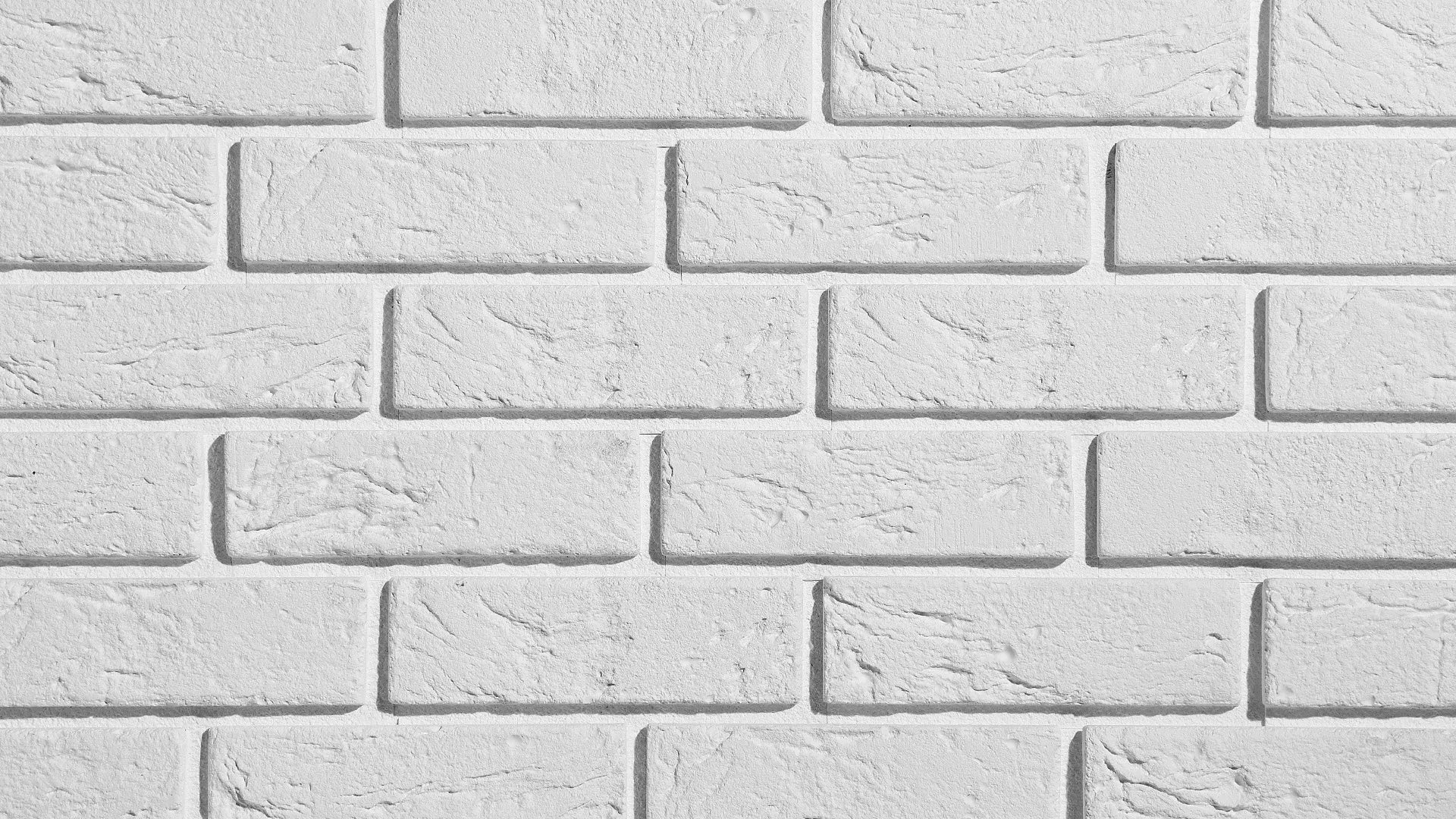 Brick Slips PARMA Gypsum Interior - Box white wall texture Decormania UK
