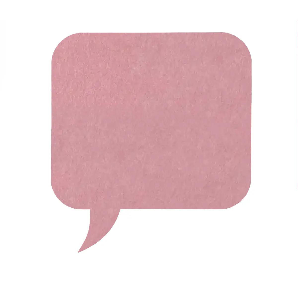 Bulletin Felt Pin Board - PANEL pink on white background Decormania UK