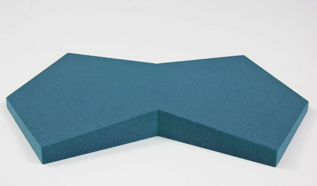 CHAIN Acoustic soft 3D wall panel on white background 3D Wall Panels | DecorMania UK
