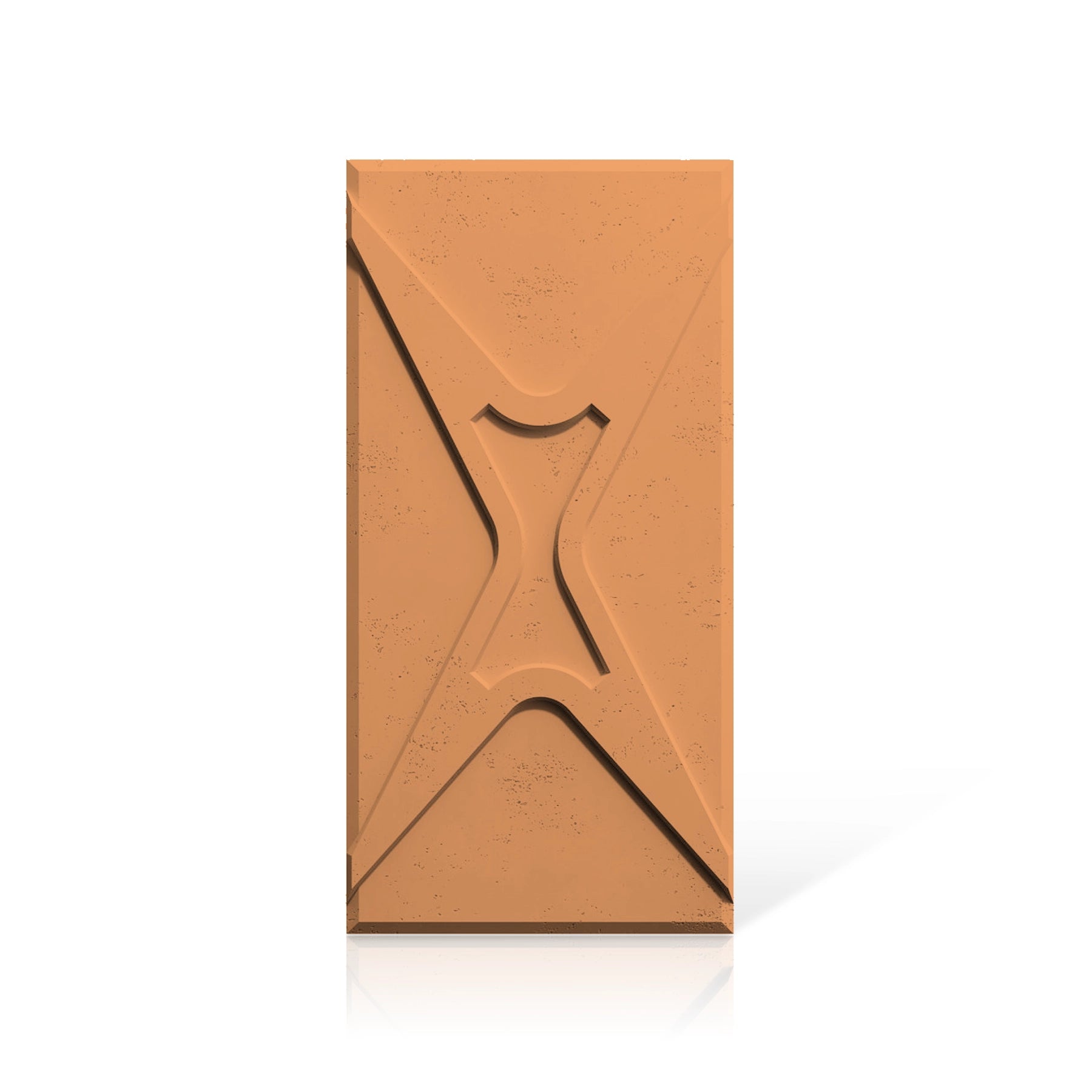 3D Concrete Wall Panels STARS colour swatch on white background DecorMania UK