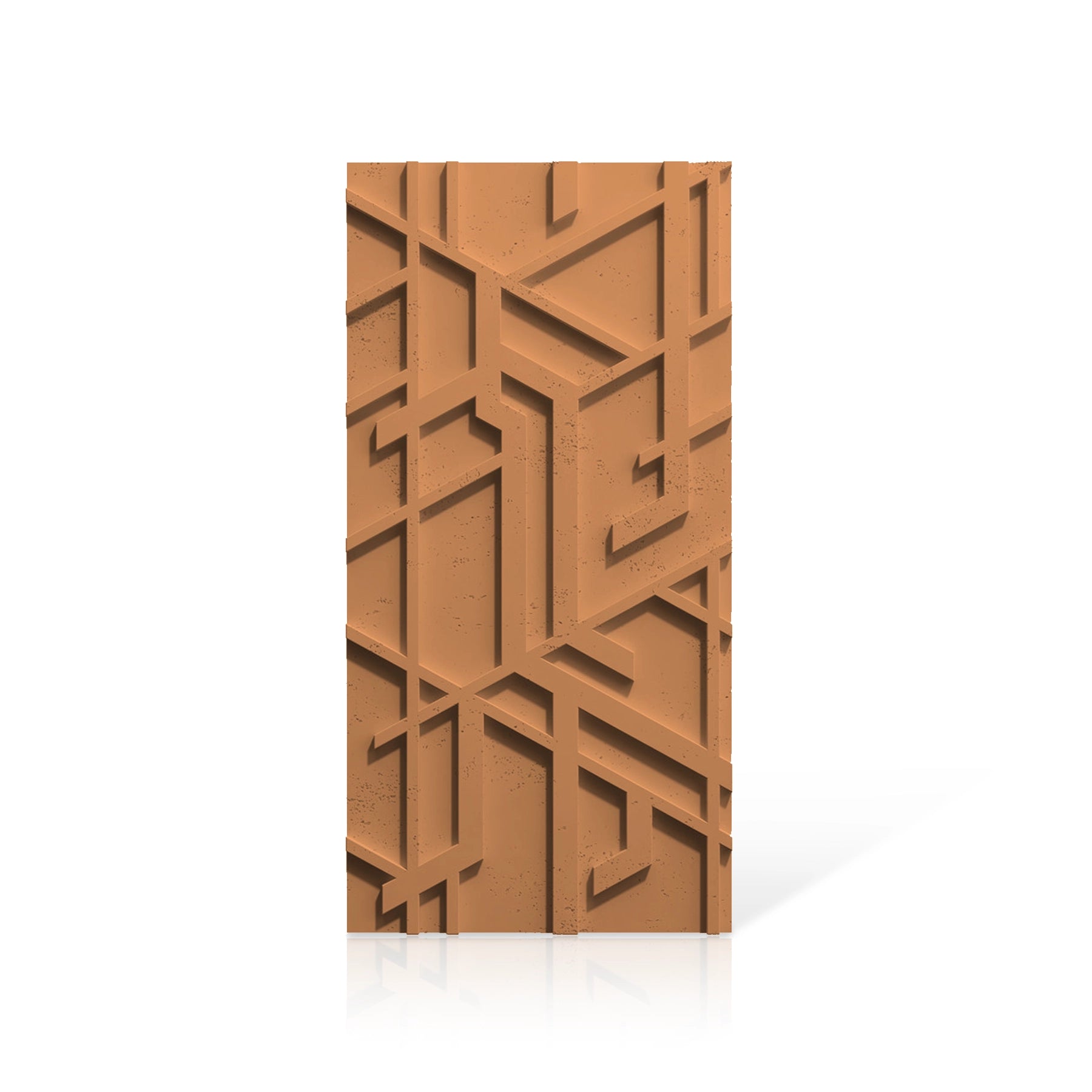 3D Concrete Wall Panels STELLAR colour swatch on white background DecorMania UK