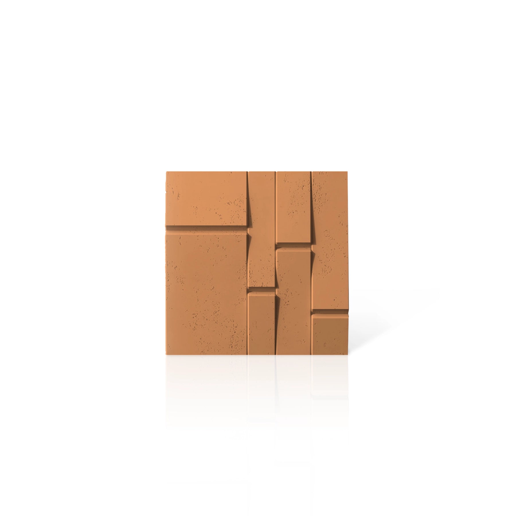 3D Concrete Wall Panels BREAK OUT colour swatch on white background DecorMania UK