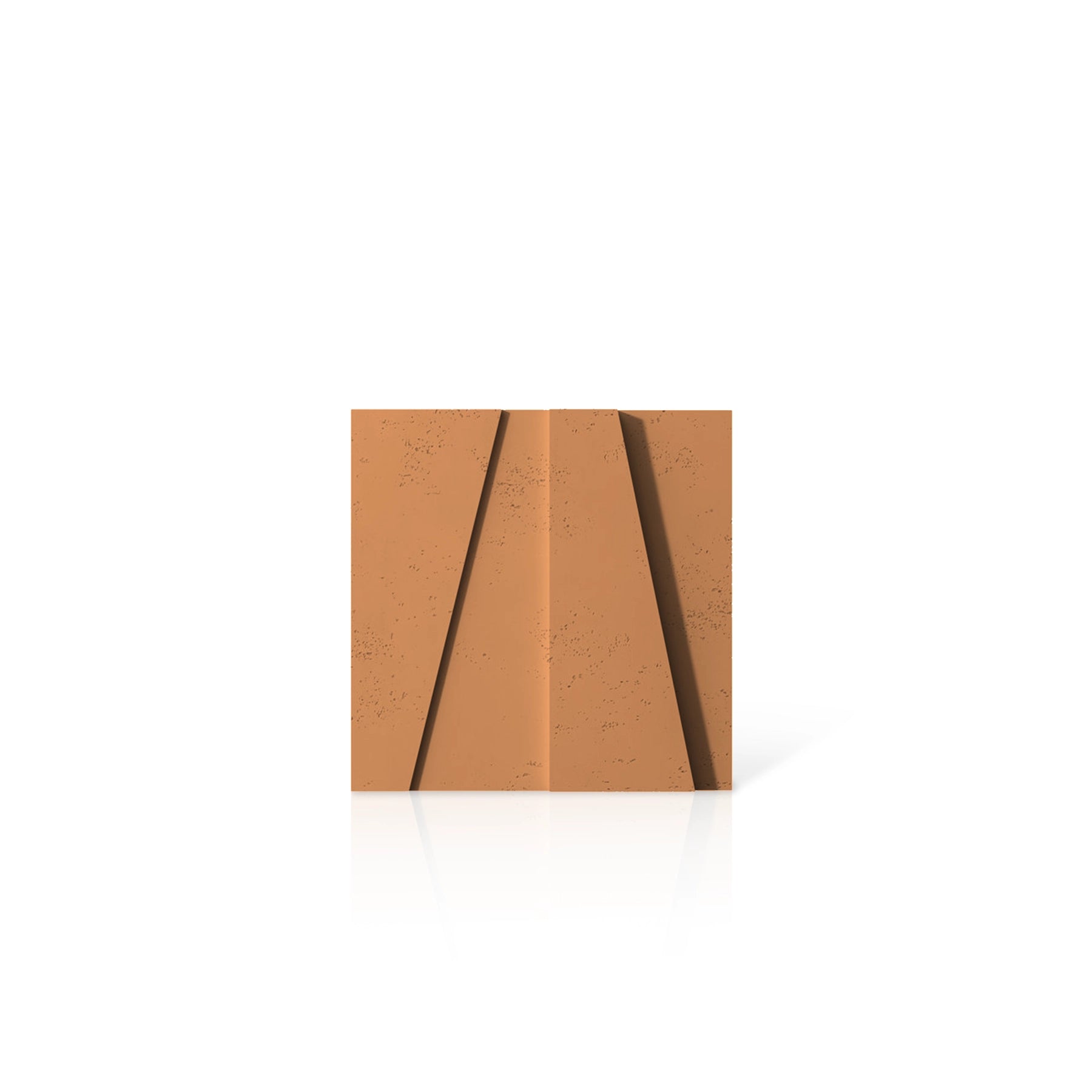 3D Concrete Wall Panels BOOKCASE colour swatch on white background DecorMania UK