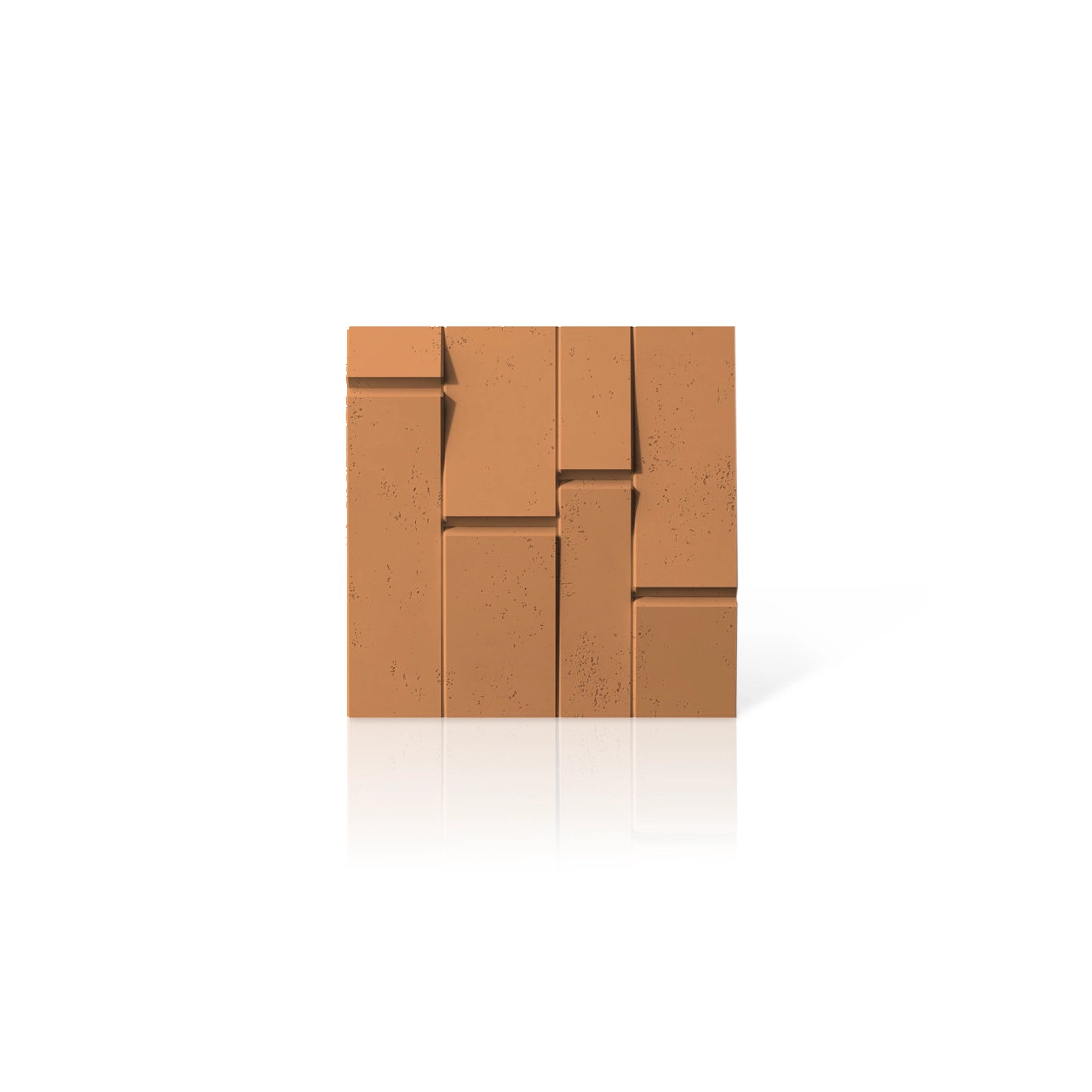 3D Concrete Wall Panels BREAK OUT colour swatch on white background DecorMania UK