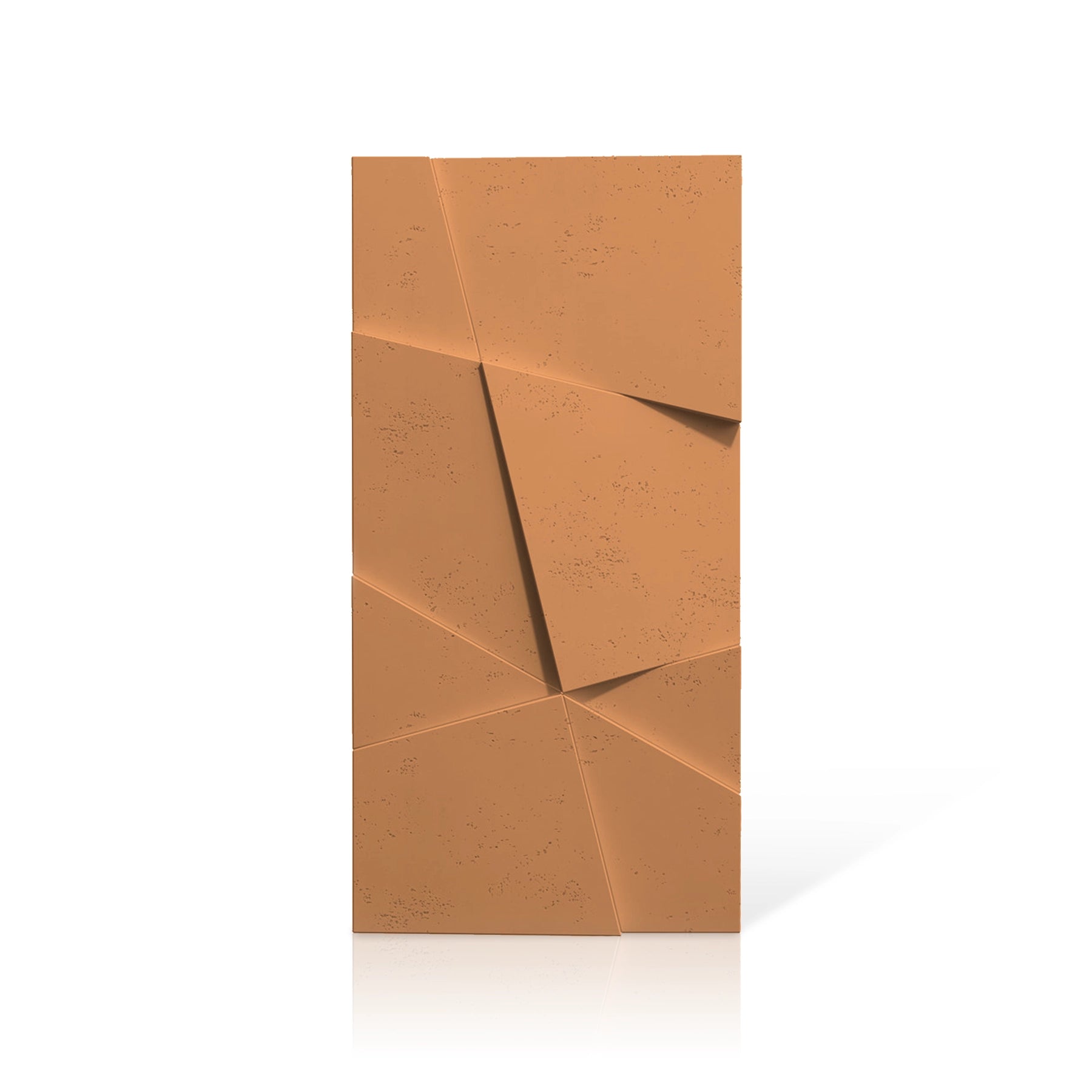 3D Concrete Wall Panels CRYSTAL colour swatch on white background DecorMania UK