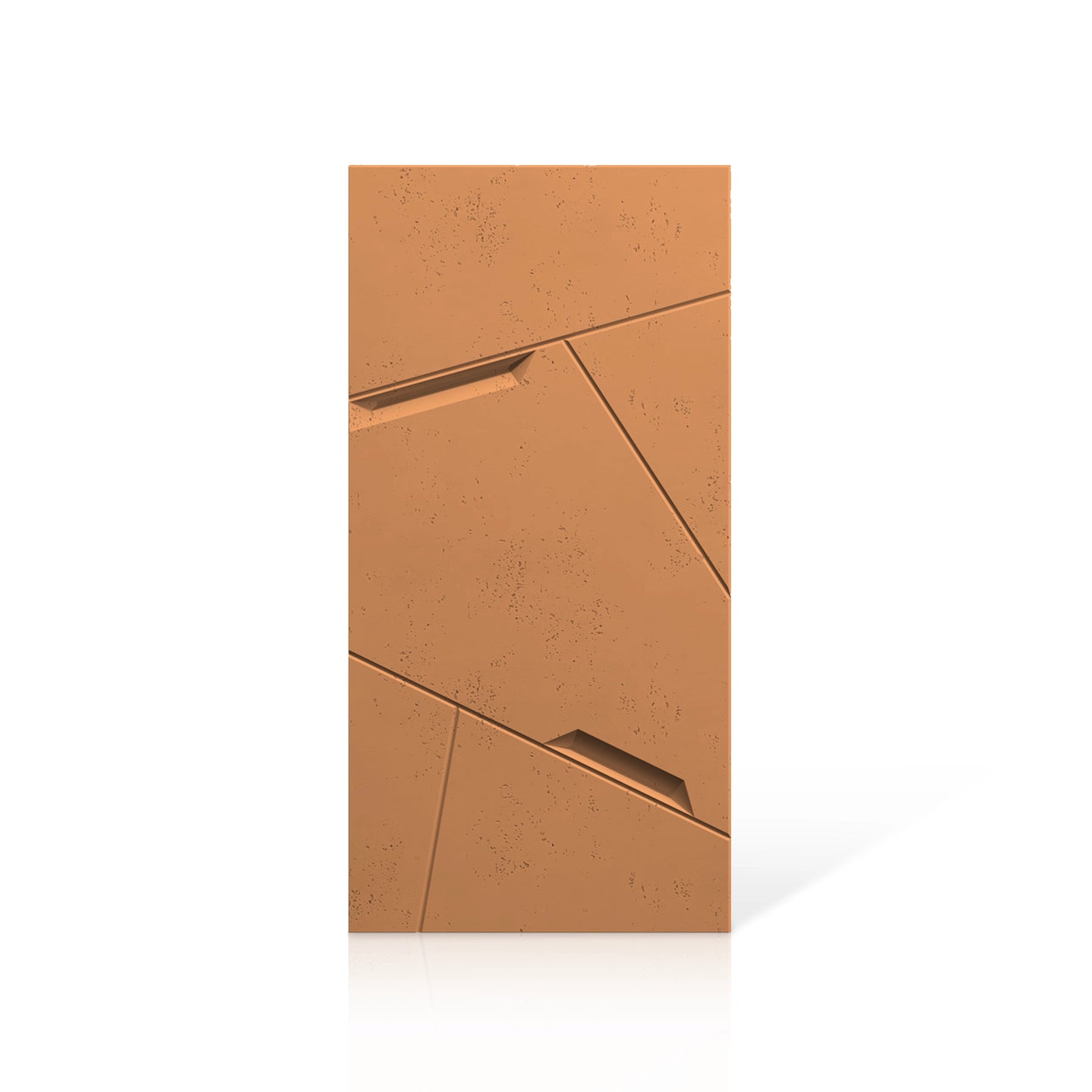 3D Concrete Wall Panels STOWAWAY colour swatch on white background DecorMania UK