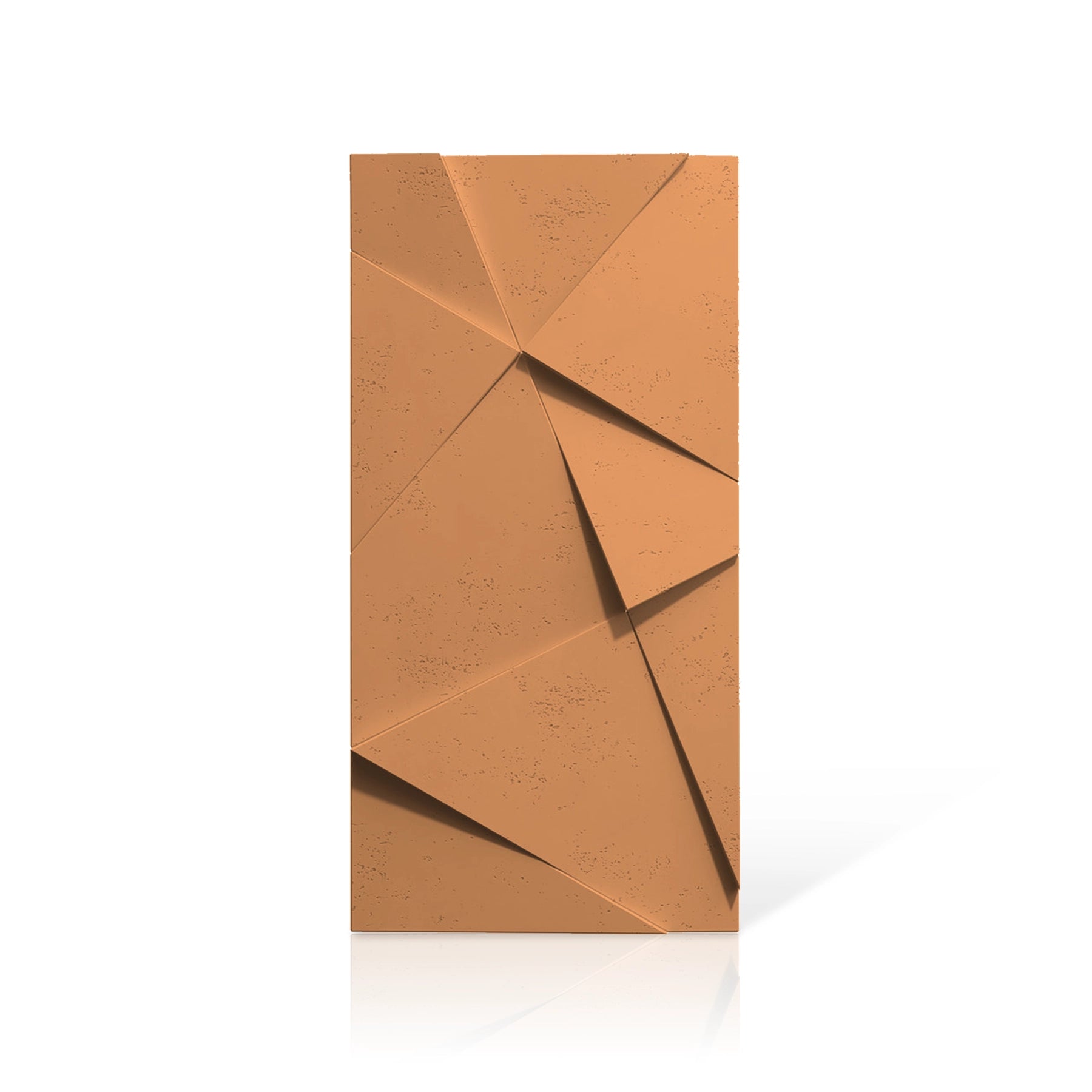 3D Concrete Wall Panels CRYSTAL colour swatch on white background DecorMania UK