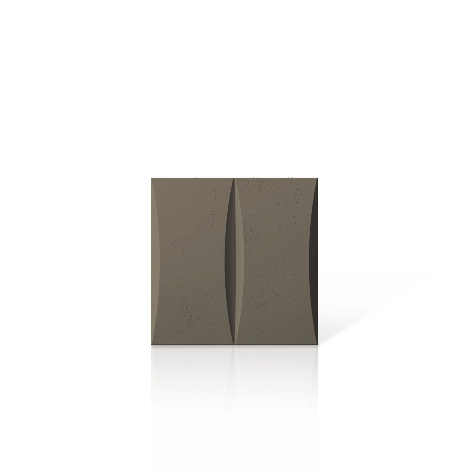 3D Concrete Wall Panels BLOCK colour swatch on white background DecorMania UK