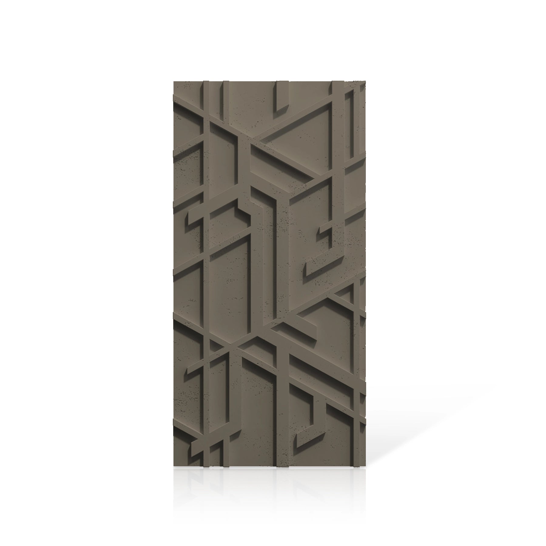 3D Concrete Wall Panels STELLAR colour swatch on white background DecorMania UK