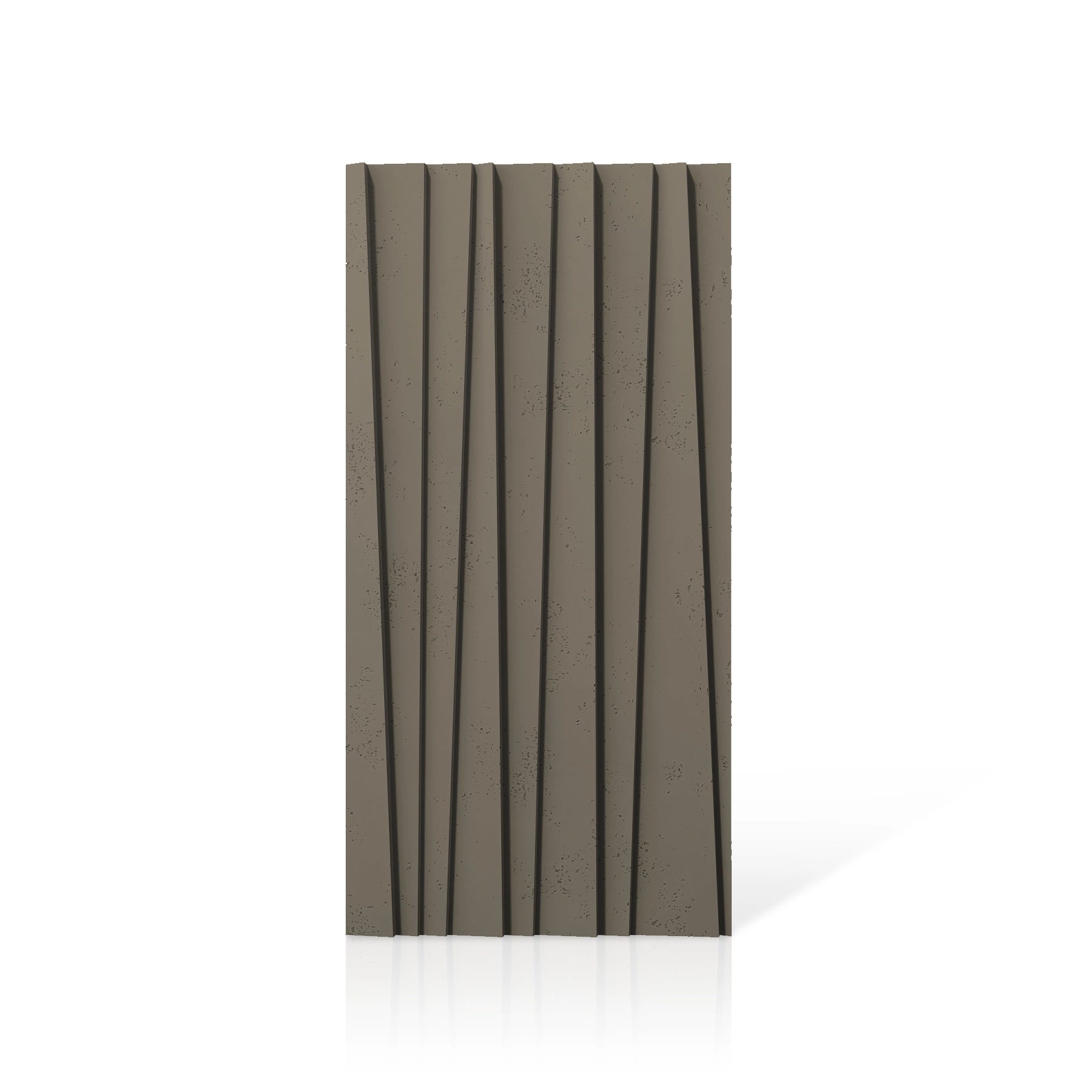 3D Concrete Wall Panels SHUTTERS colour swatch on white background DecorMania UK